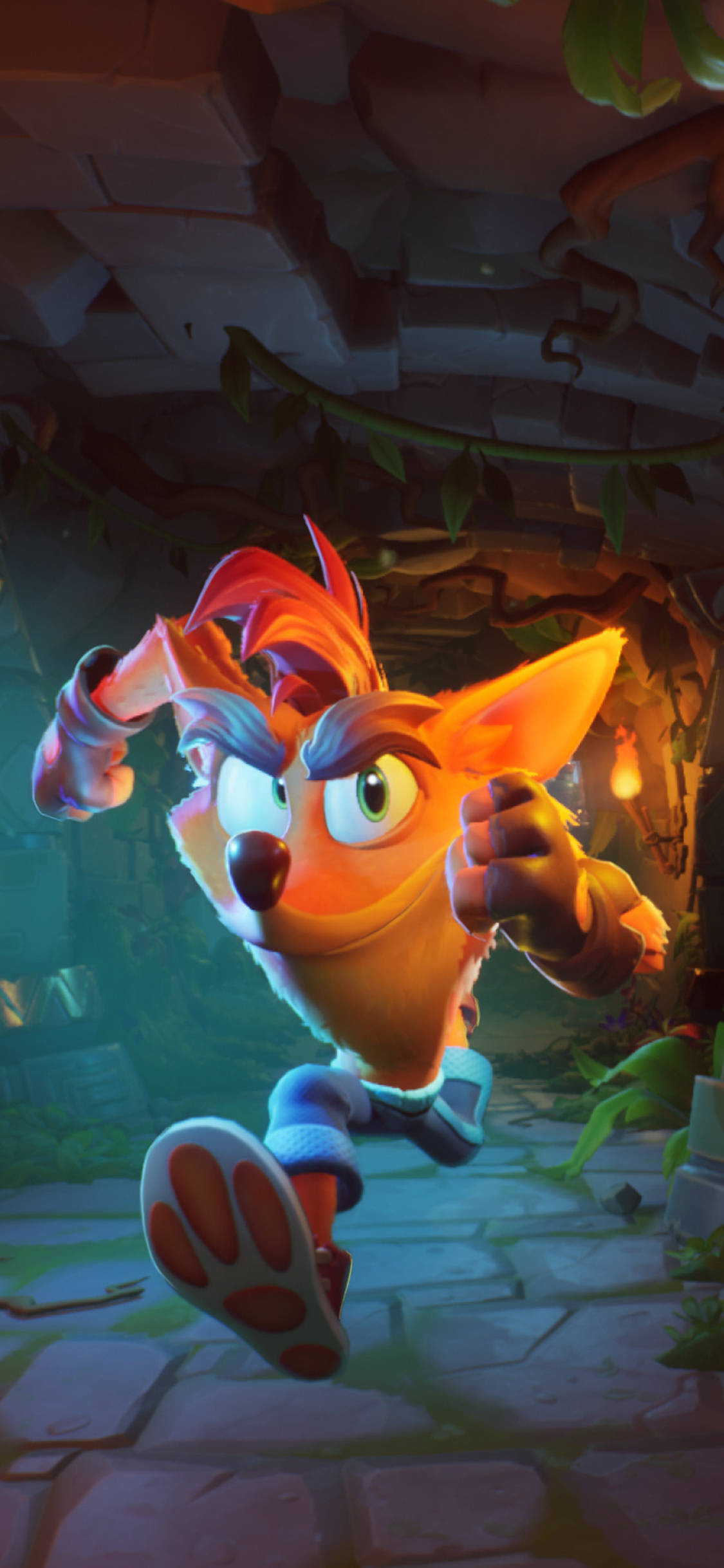 Crash Bandicoot løp Bakgrunner