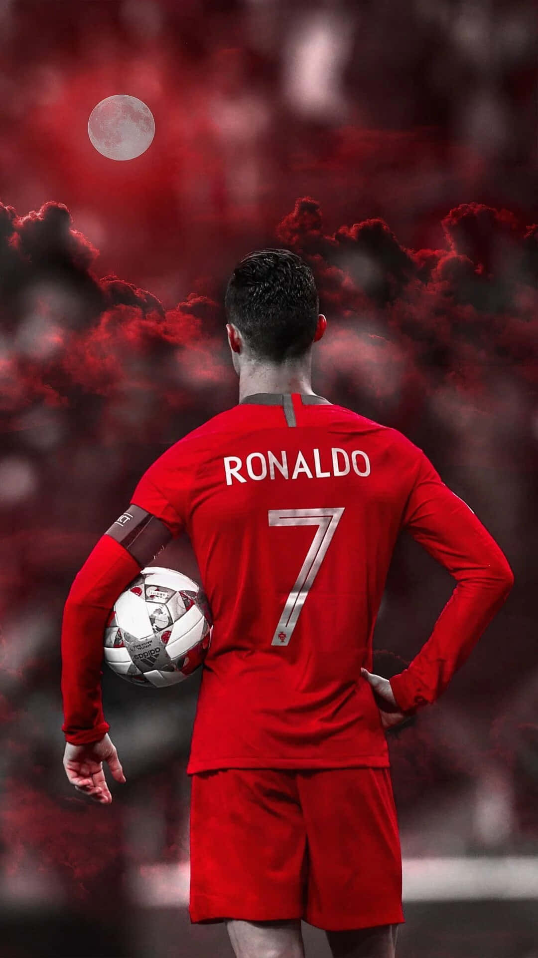 Cristiano Ronaldo i aksjon under en kamp