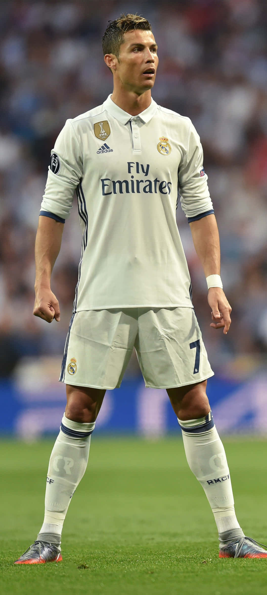 Cristiano Ronaldo viser frem sine fotballferdigheter Bakgrunner
