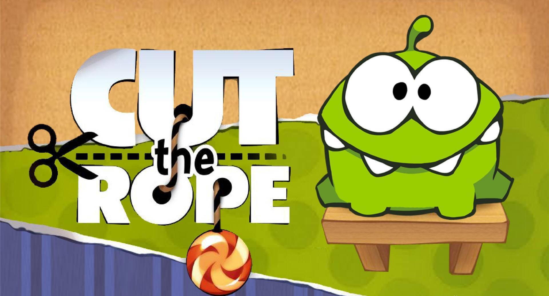 Cut The Rope-spill søt frosk Bakgrunner