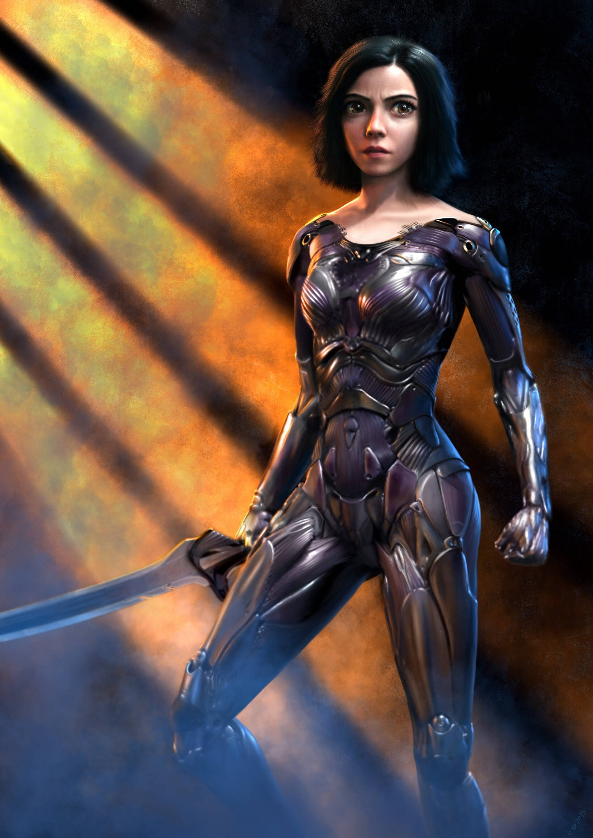 Cyborgkropp Alita: Battle Angel Bakgrunner