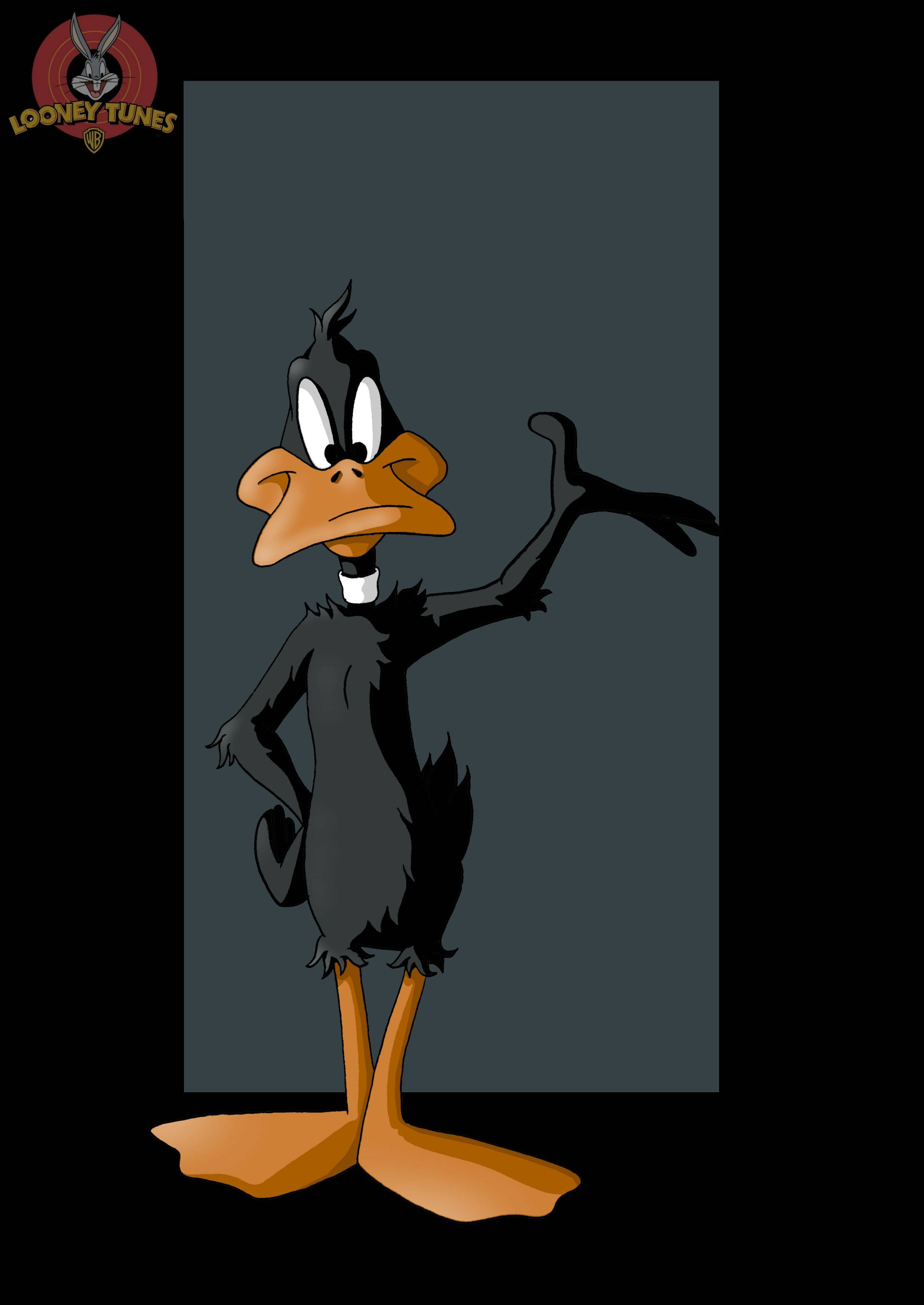 Daffy Duck digital grafisk plakat Bakgrunner
