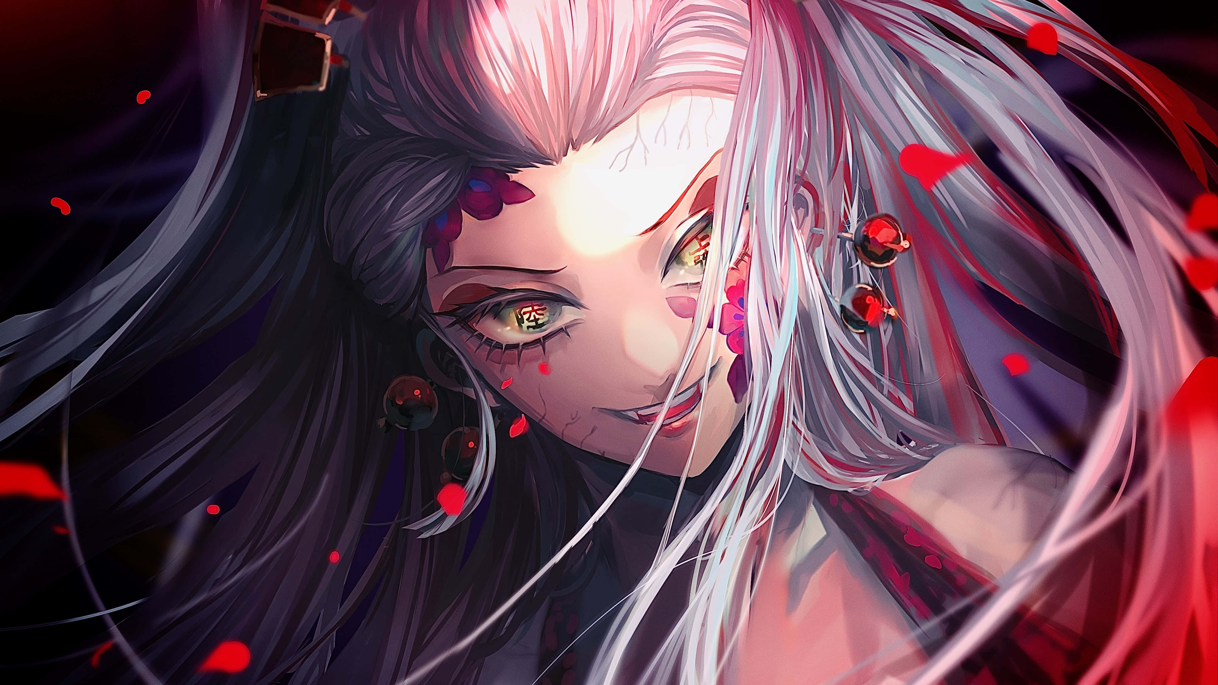 Daki Demon Slayer nærbilde Bakgrunner