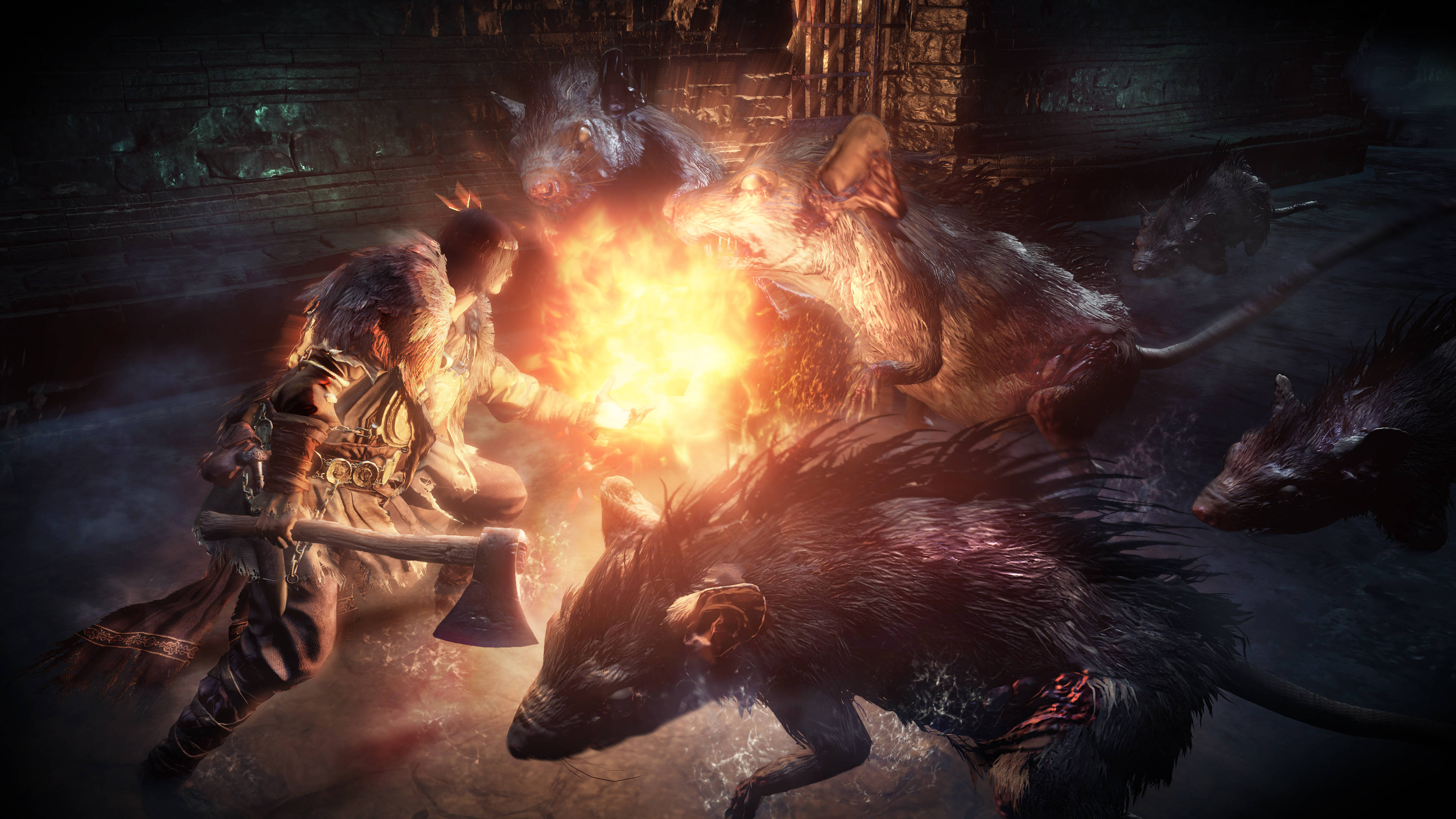 Dark Souls III Kjemperotter Bakgrunner