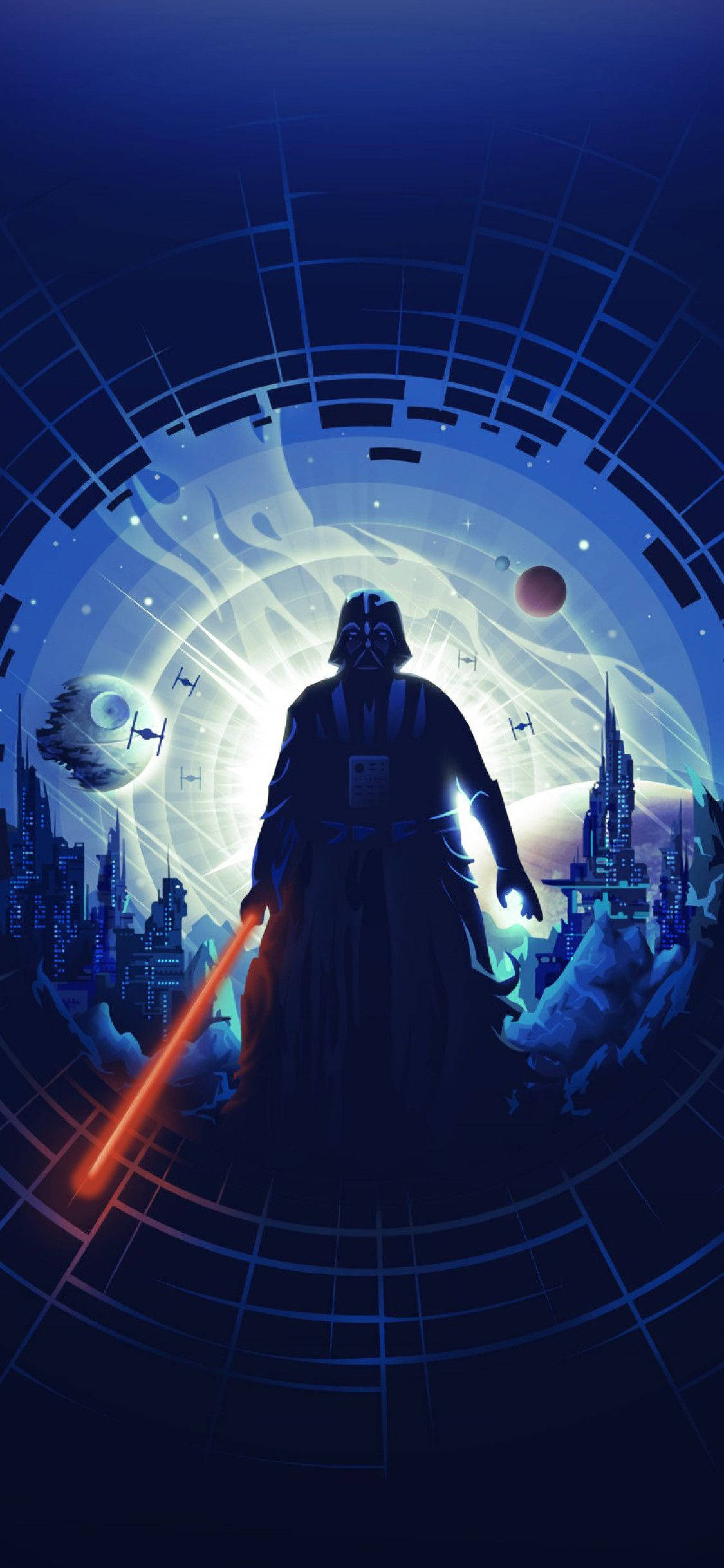Darth Vader Star Wars 4K iPhone Bakgrunner