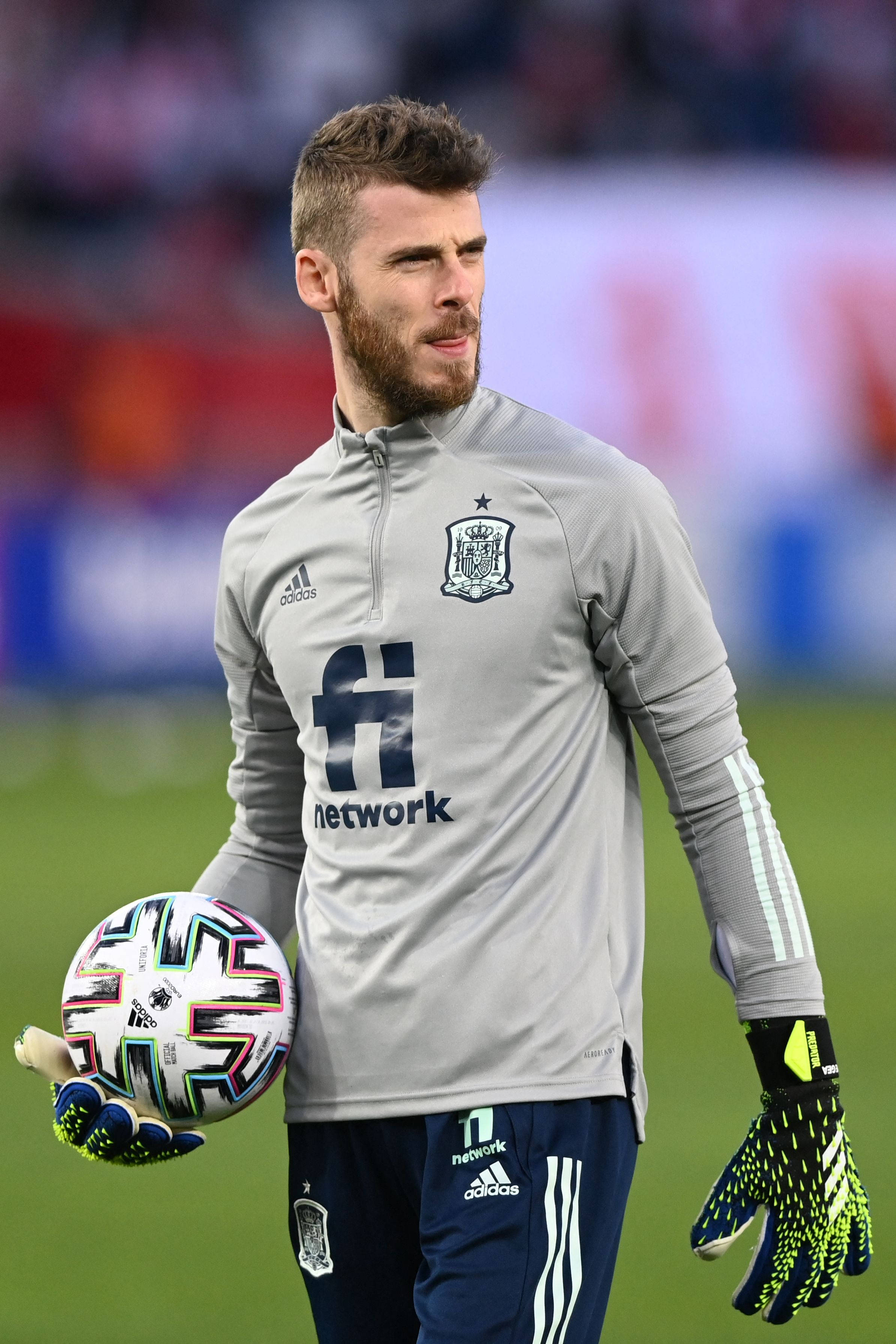 David De Gea grått spansk antrekk Bakgrunner