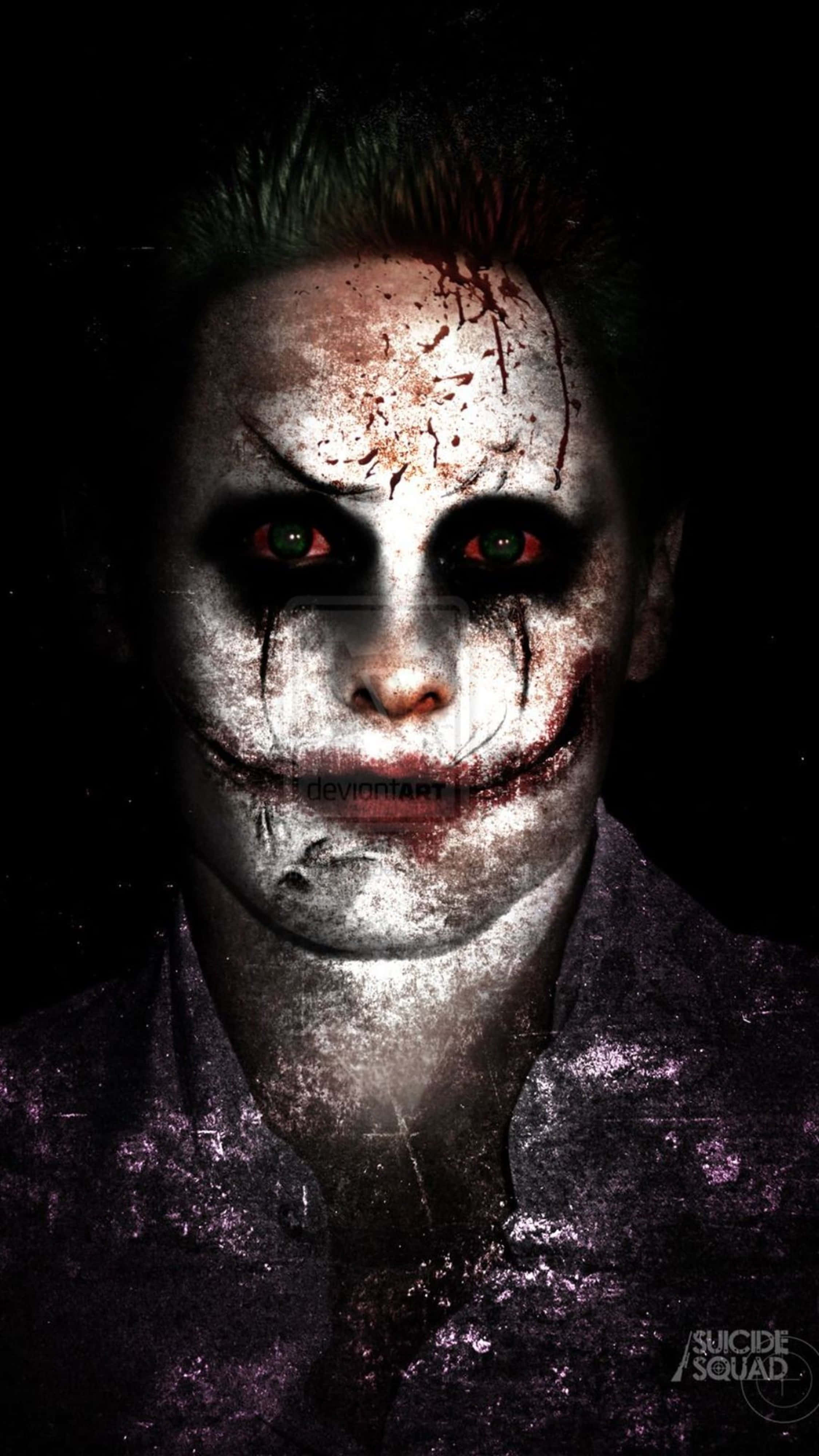 DC Comics Dark Knight Joker 4K Telefon Bakgrunner