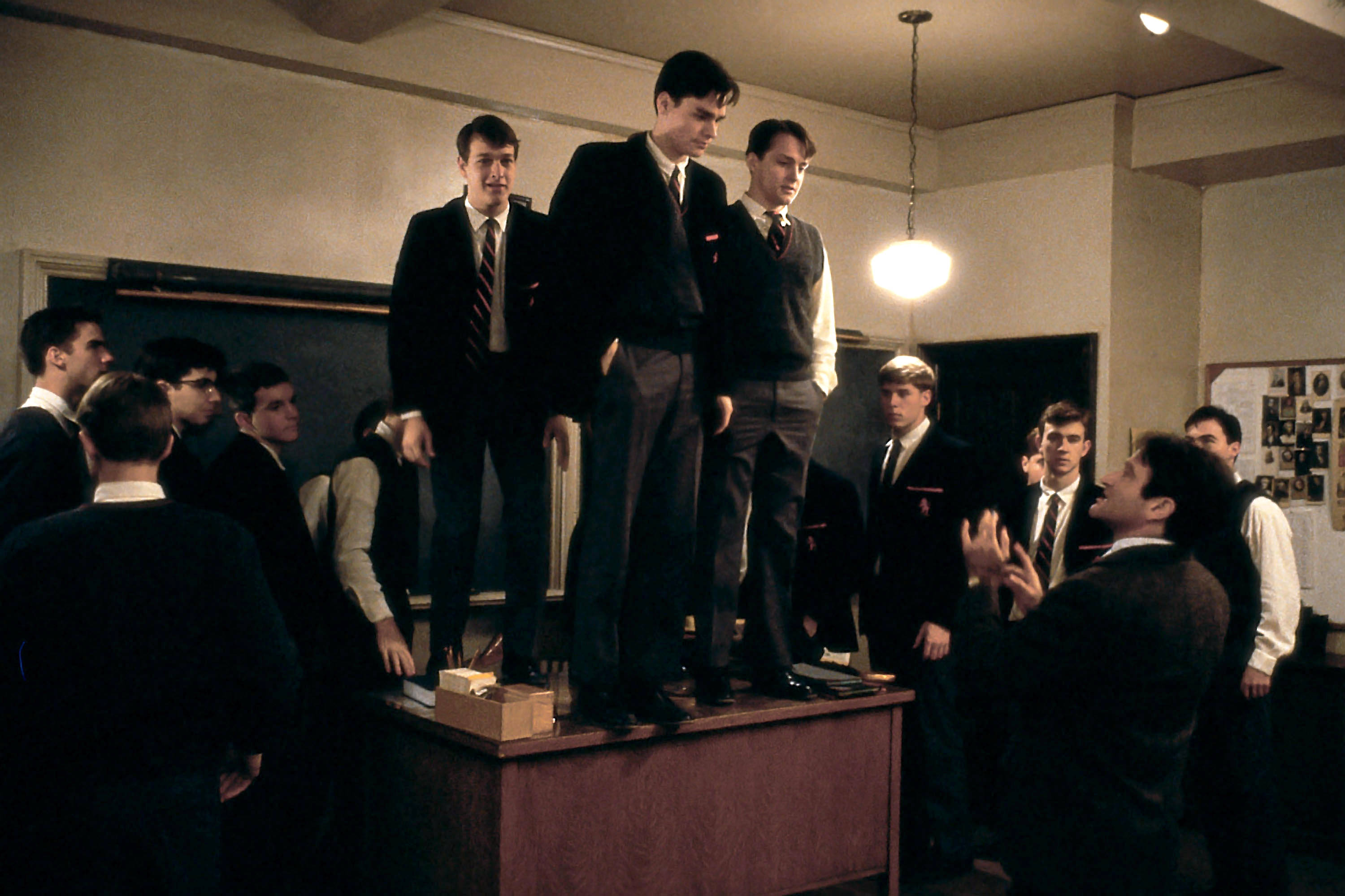 Dead Poets Society Dark Academia Skrivebord Bakgrunner