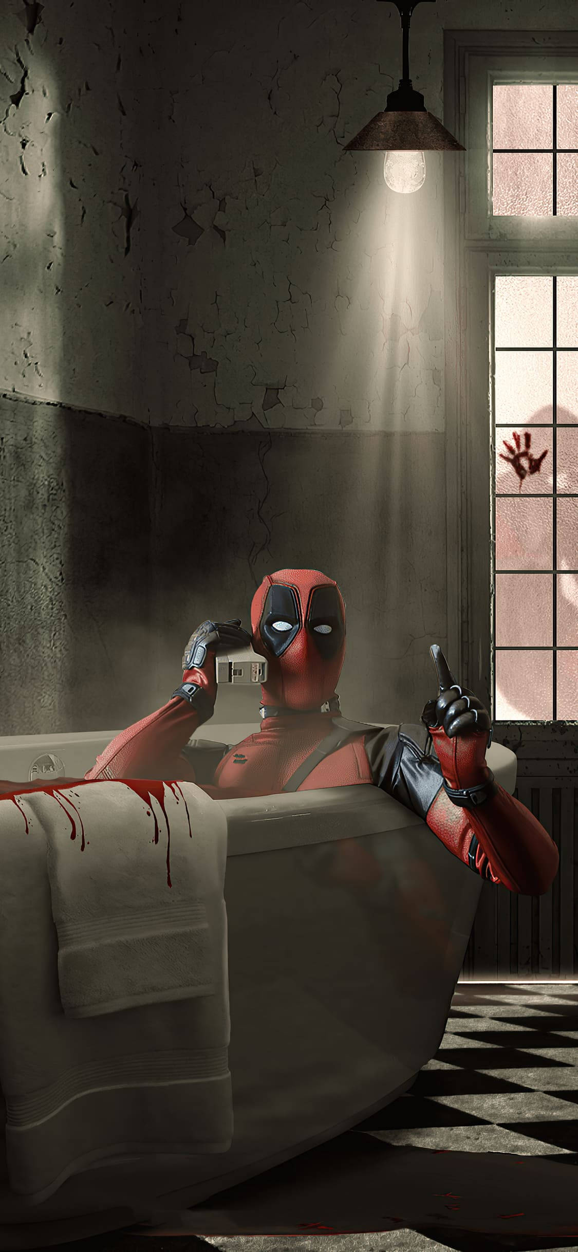 Dead Pool iPhone 11 Bakgrunner