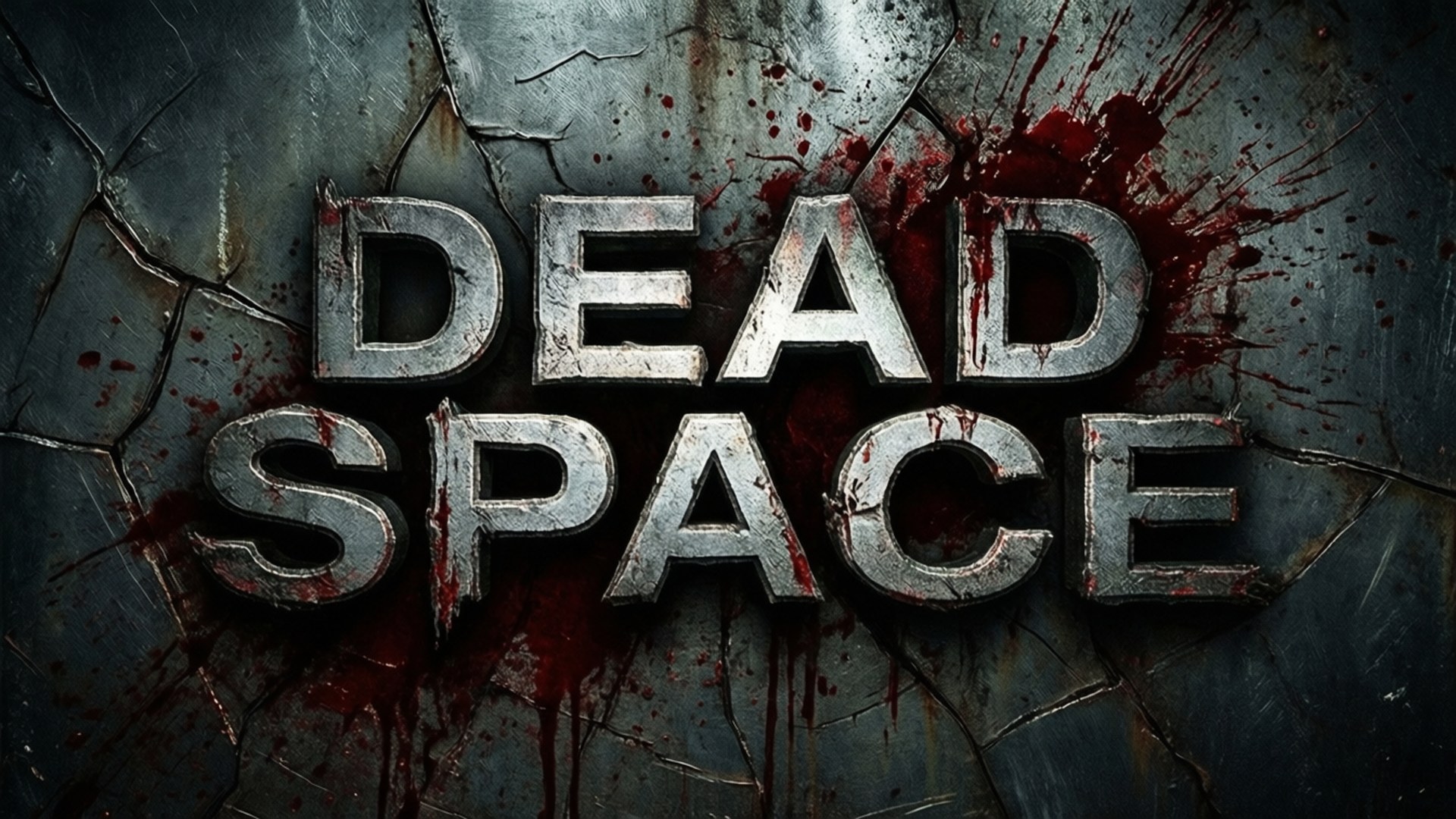 Dead Space-logo med røff tekstur Bakgrunner