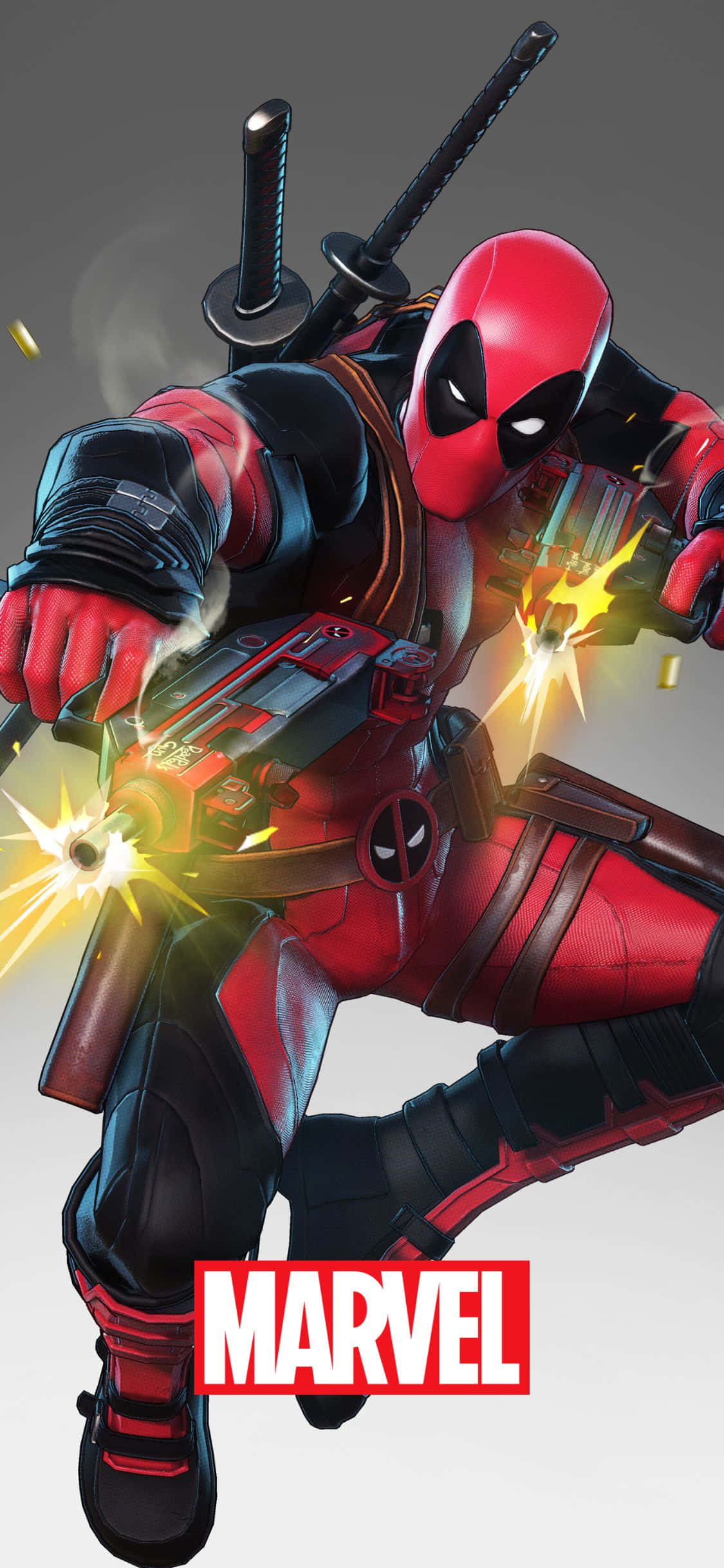 Deadpool iPhone XS Marvel-bakgrunn Bakgrunner