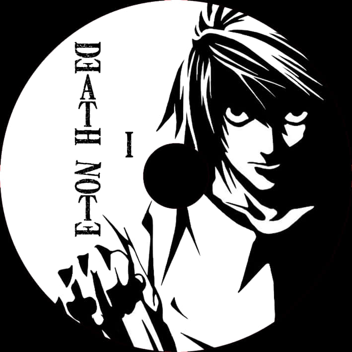 Death Note Anime Karaktergrafikk Bakgrunner