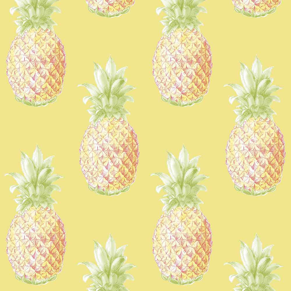 Deilig gul ananas, klar til å spises Bakgrunner