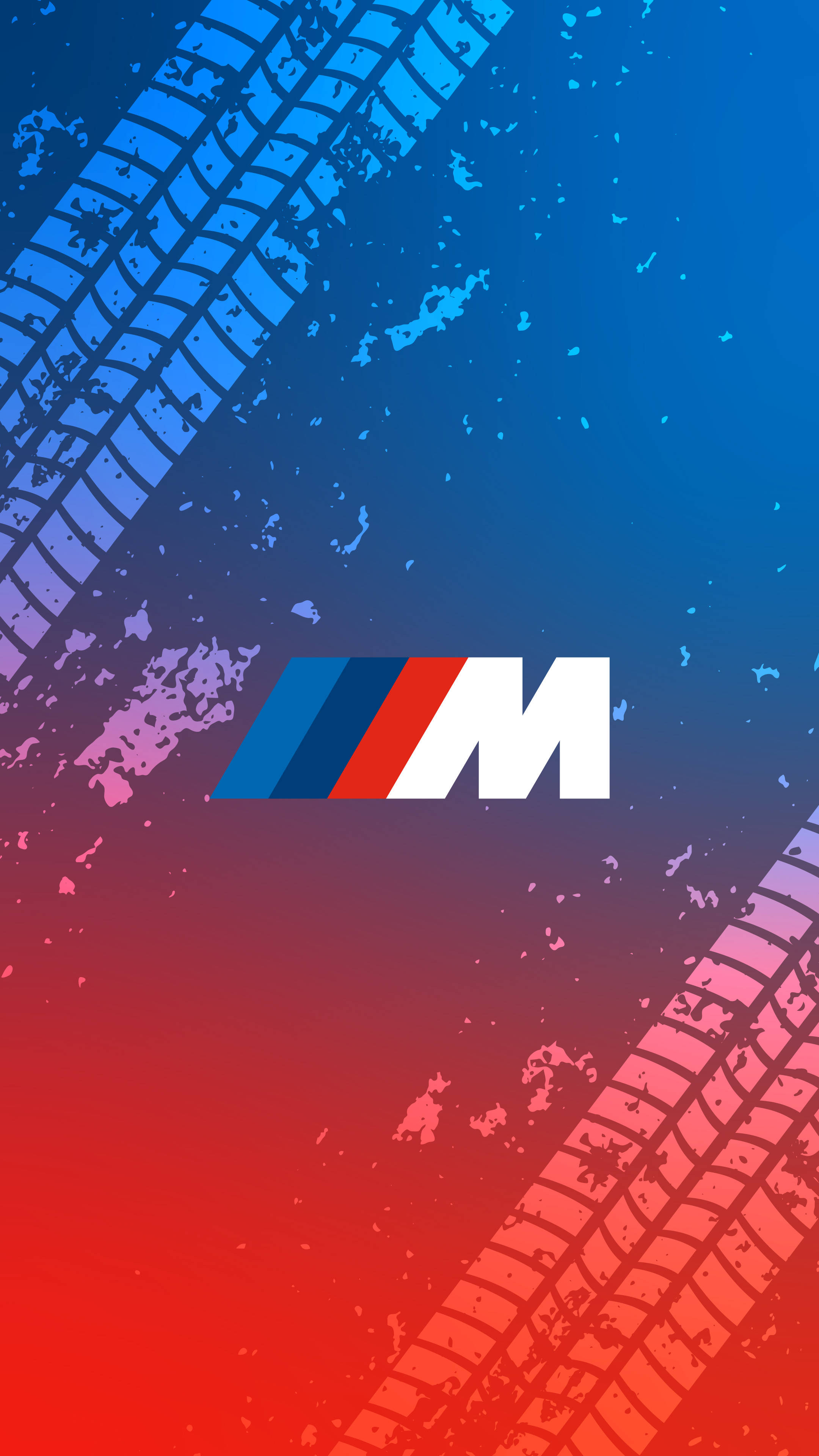 Dekkspor BMW M-logo Bakgrunner