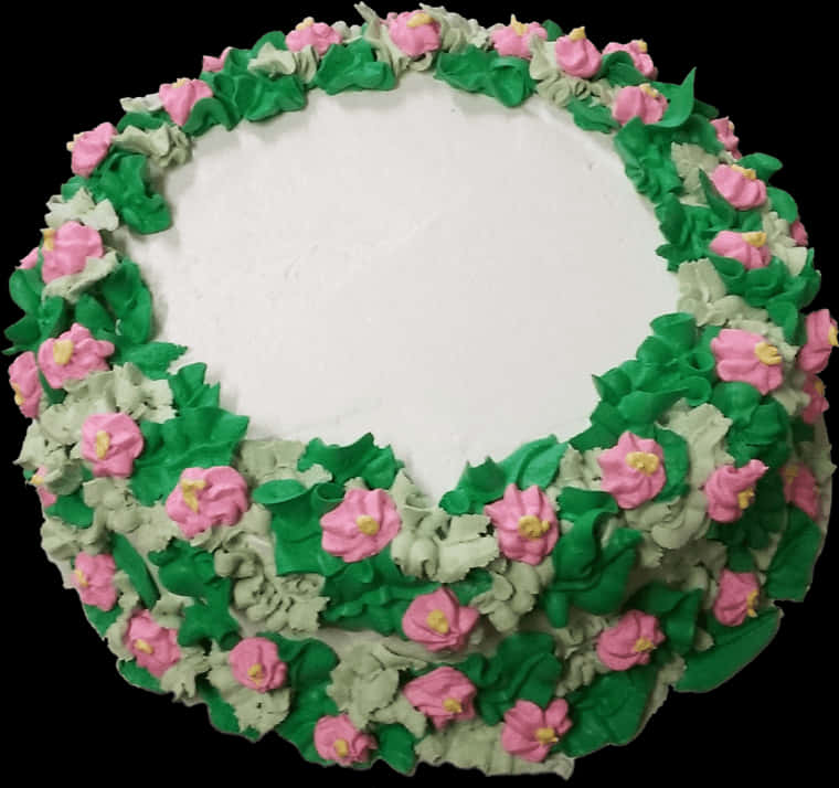 Dekorativ kake med rosa blomster Bakgrunner