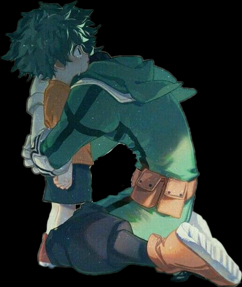Deku heltedrakt bakfra Bakgrunner