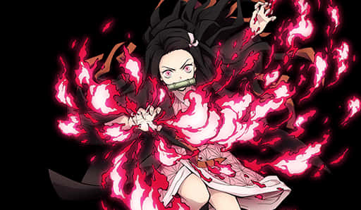 Demon Slayer Flammedemon Bakgrunner