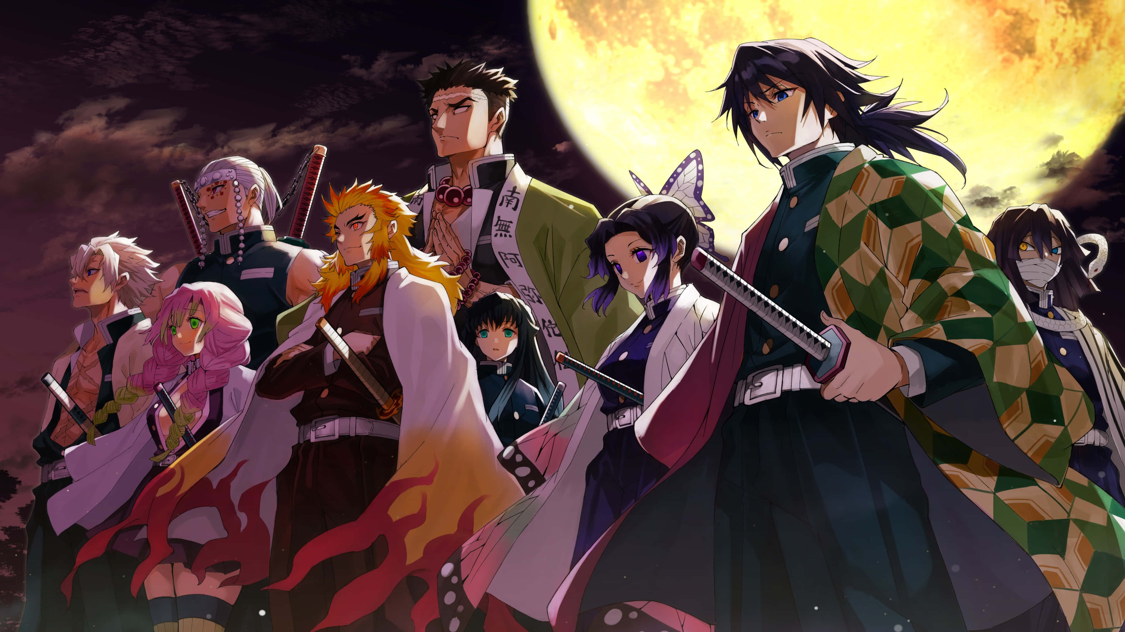 Demon Slayer: Kimetsu no Yaiba i 4K Bakgrunner