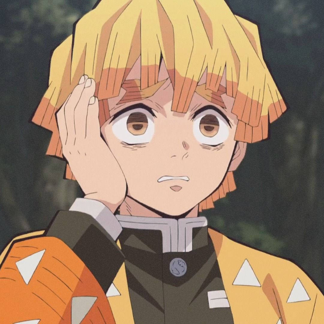 Demon Slayer Redd Zenitsu Bakgrunner