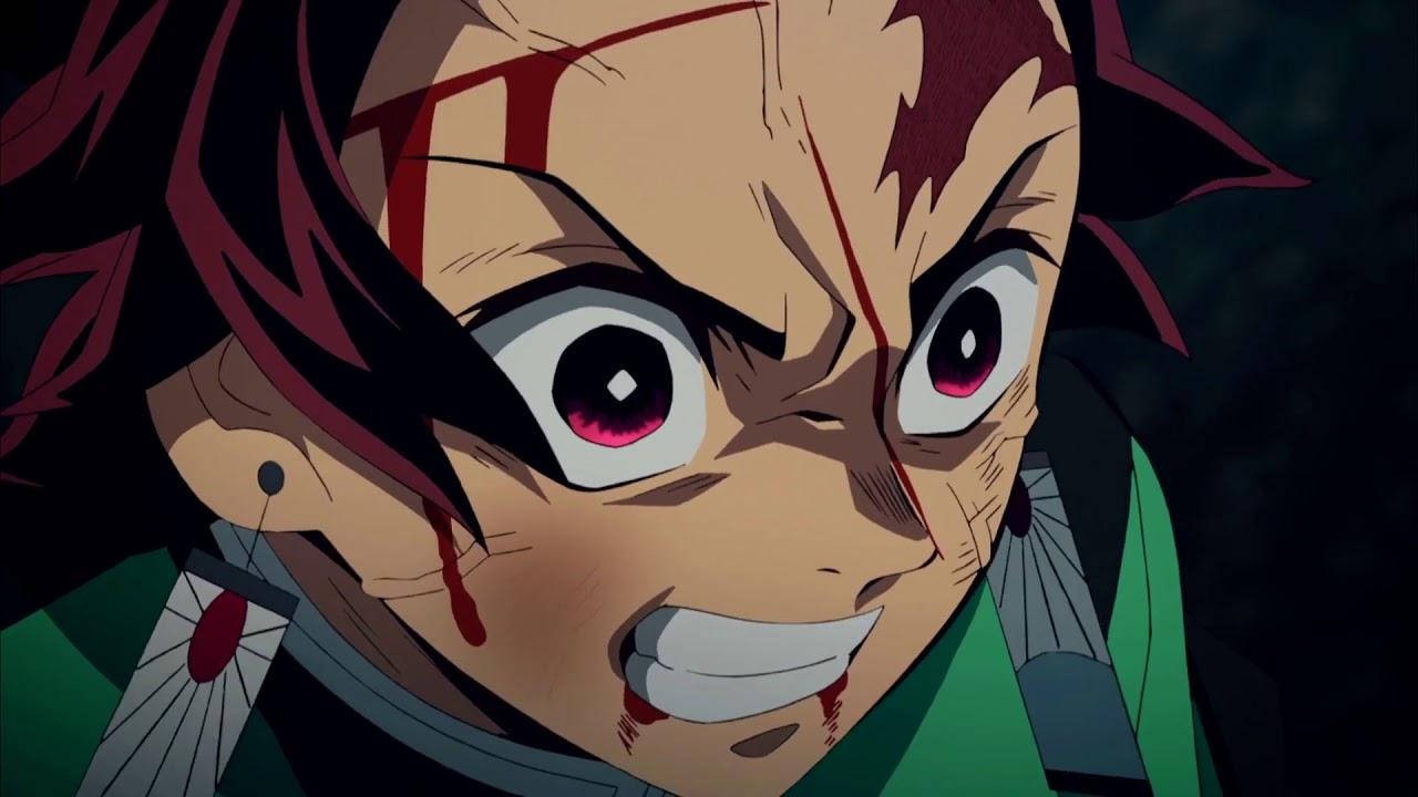 Demon Slayer Tanjiro skadet Bakgrunner