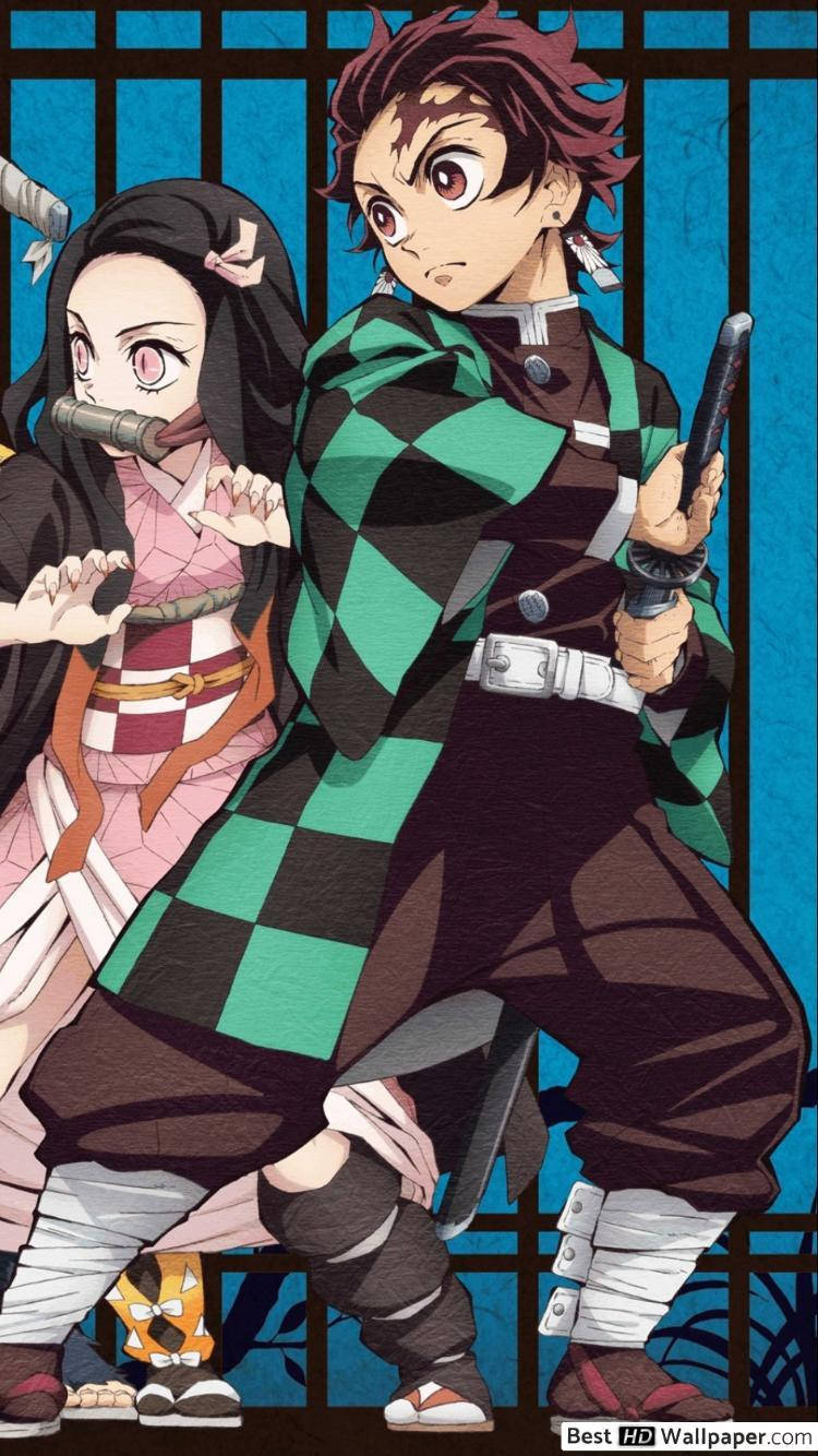 Demon Slayer Tanjiro Beskyttelse Bakgrunner