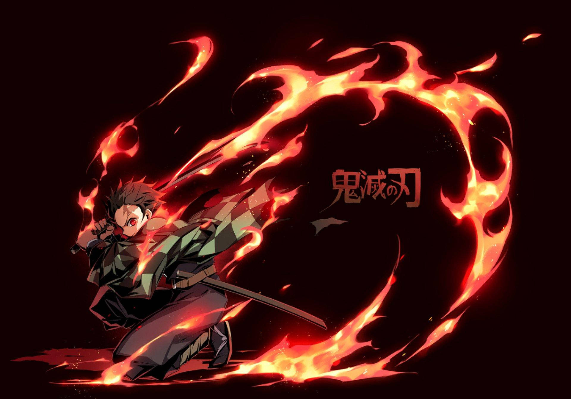 Demon Slayer Tanjiro-form Bakgrunner