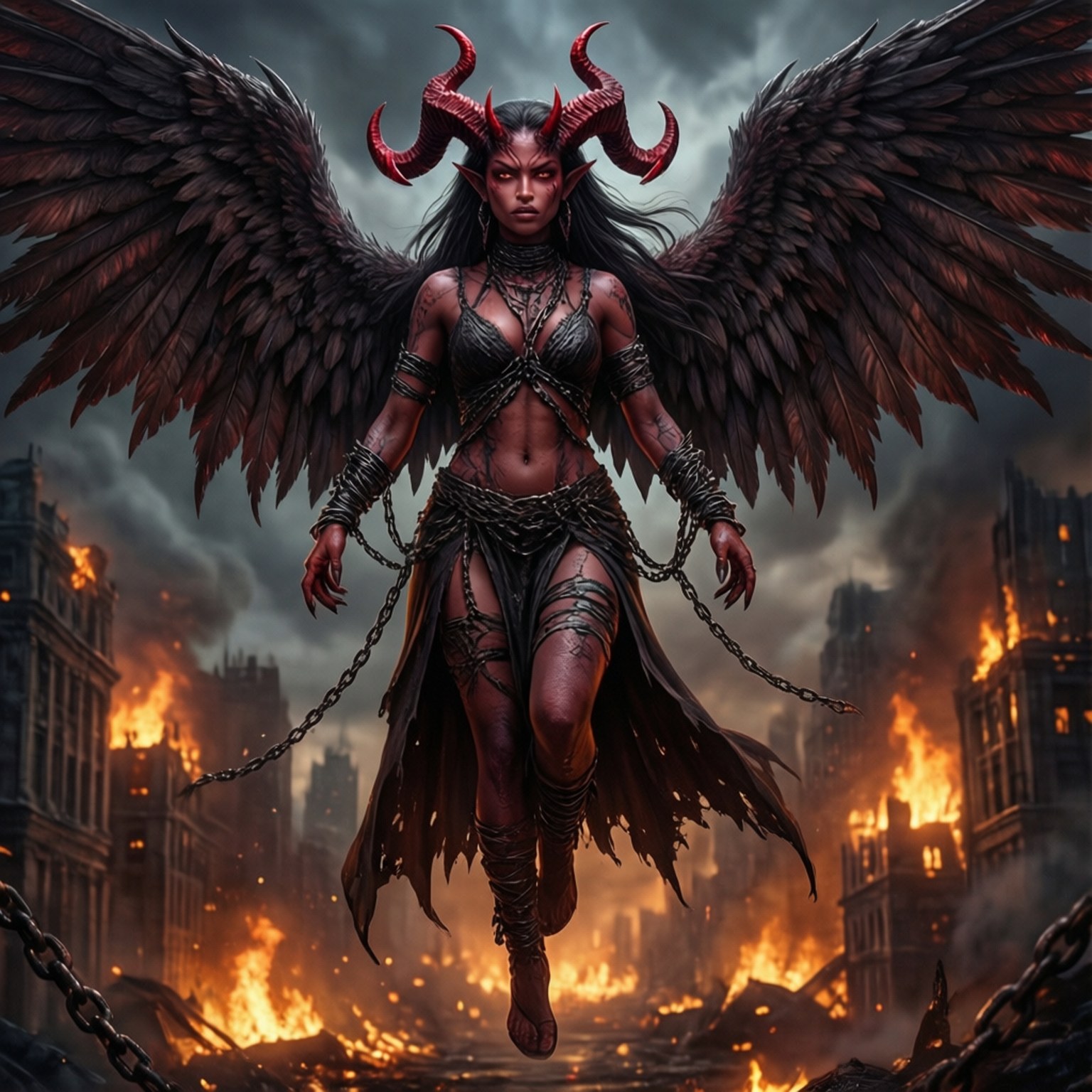 Demonens vrede Bakgrunner