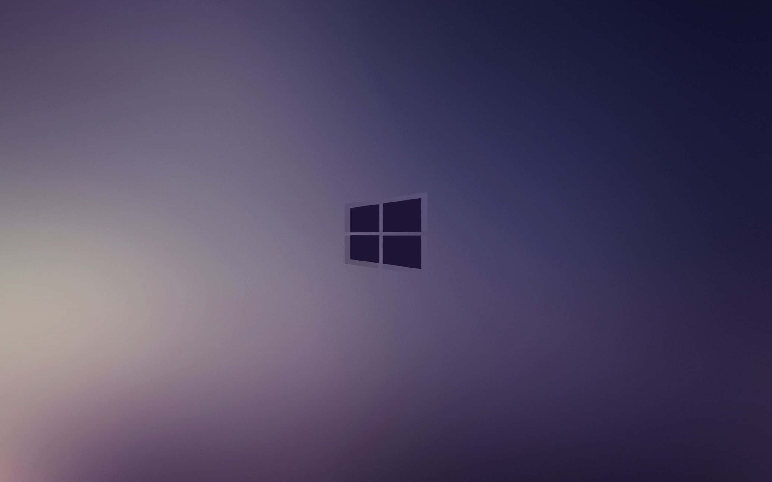Dempet blå Windows 1 Bakgrunner