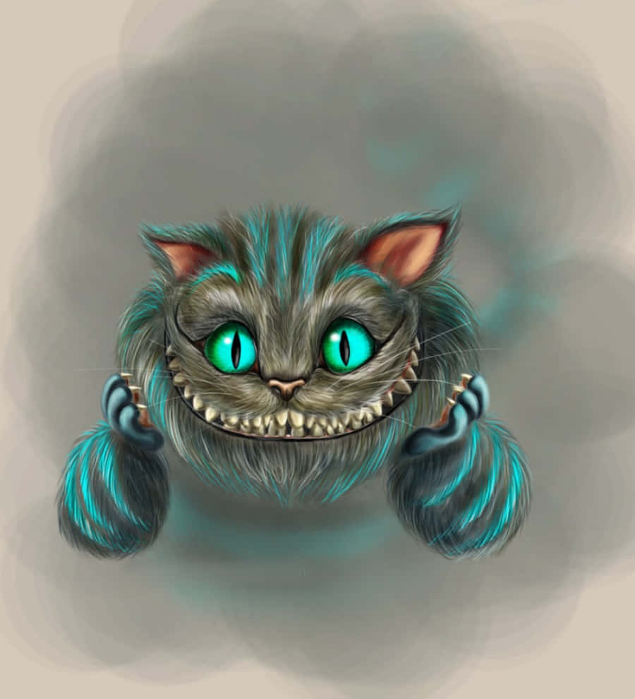 Den allvitende Cheshire-katten Bakgrunner