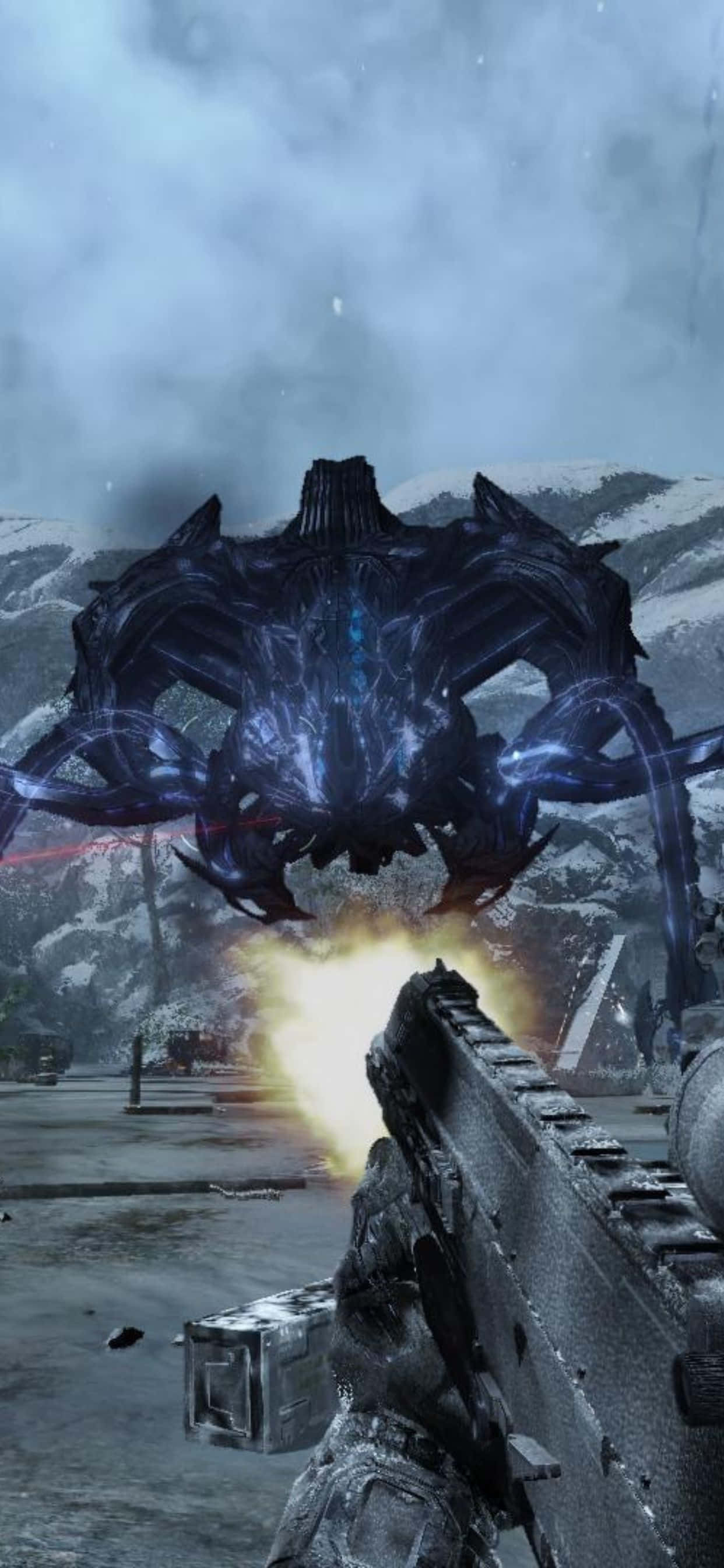 Den ekstreme kraften til iPhone Xs Max Crysis Warhead Bakgrunner