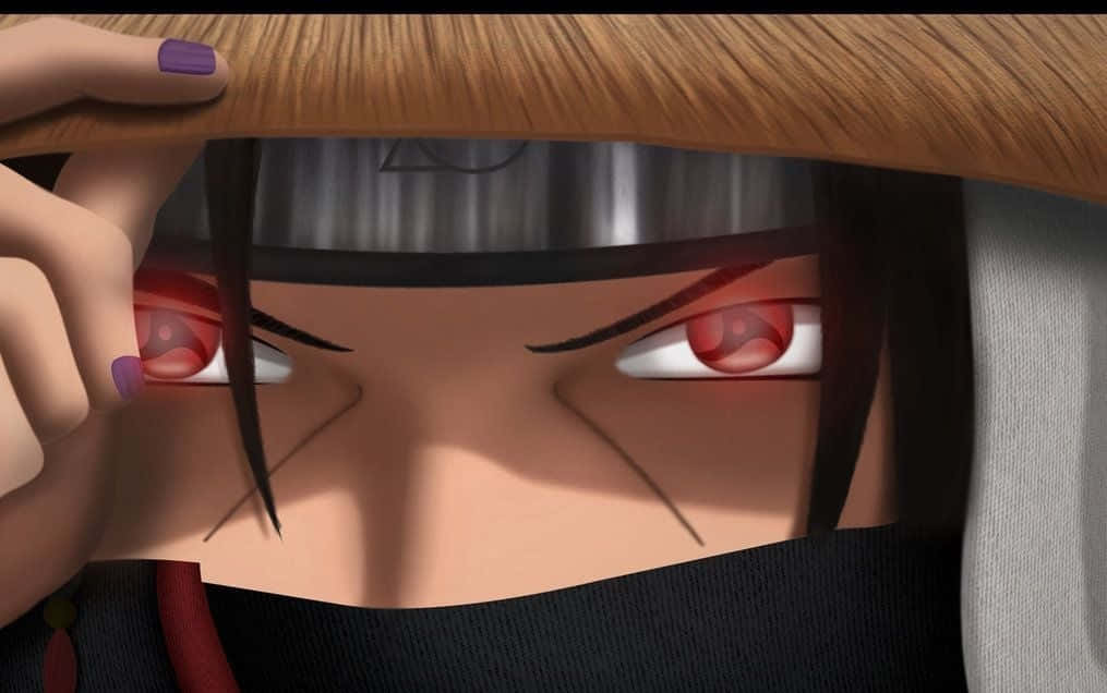 Den gåtefulle Itachi Uchiha står selvsikkert i måneskinnet. Bakgrunner