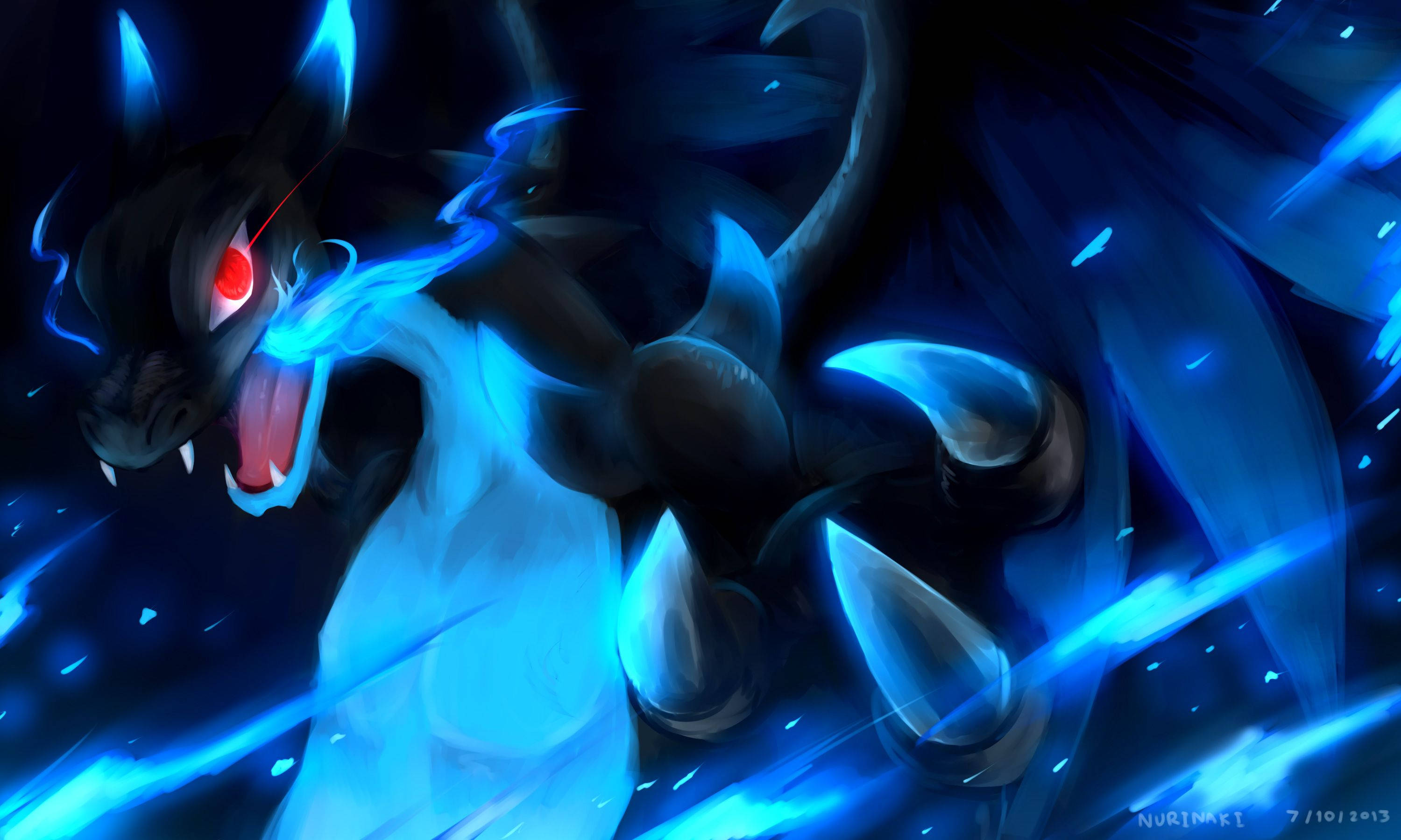 Den legendariske Pokémonen Charizard! Bakgrunner