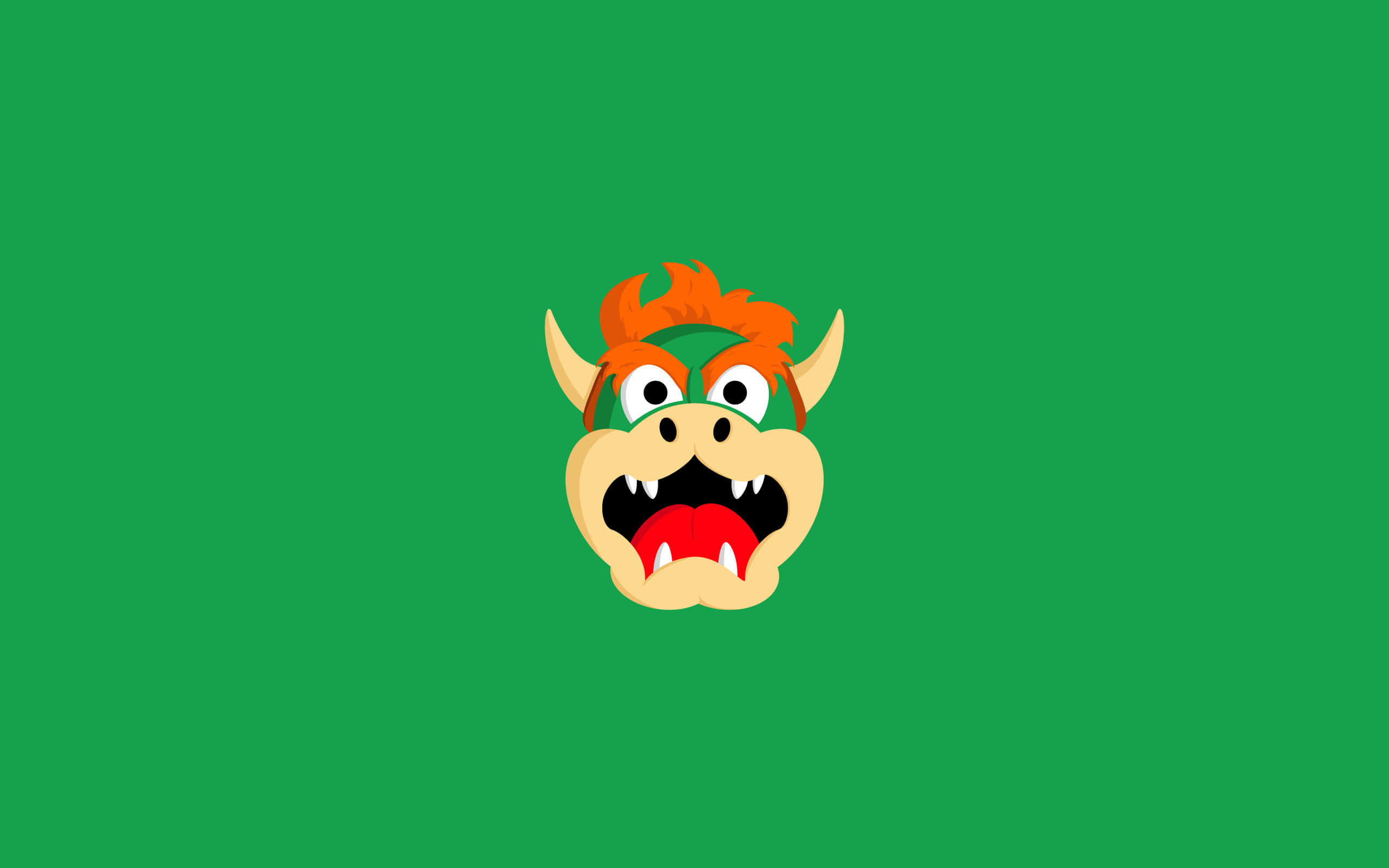Den mektige kong Bowser Bakgrunner