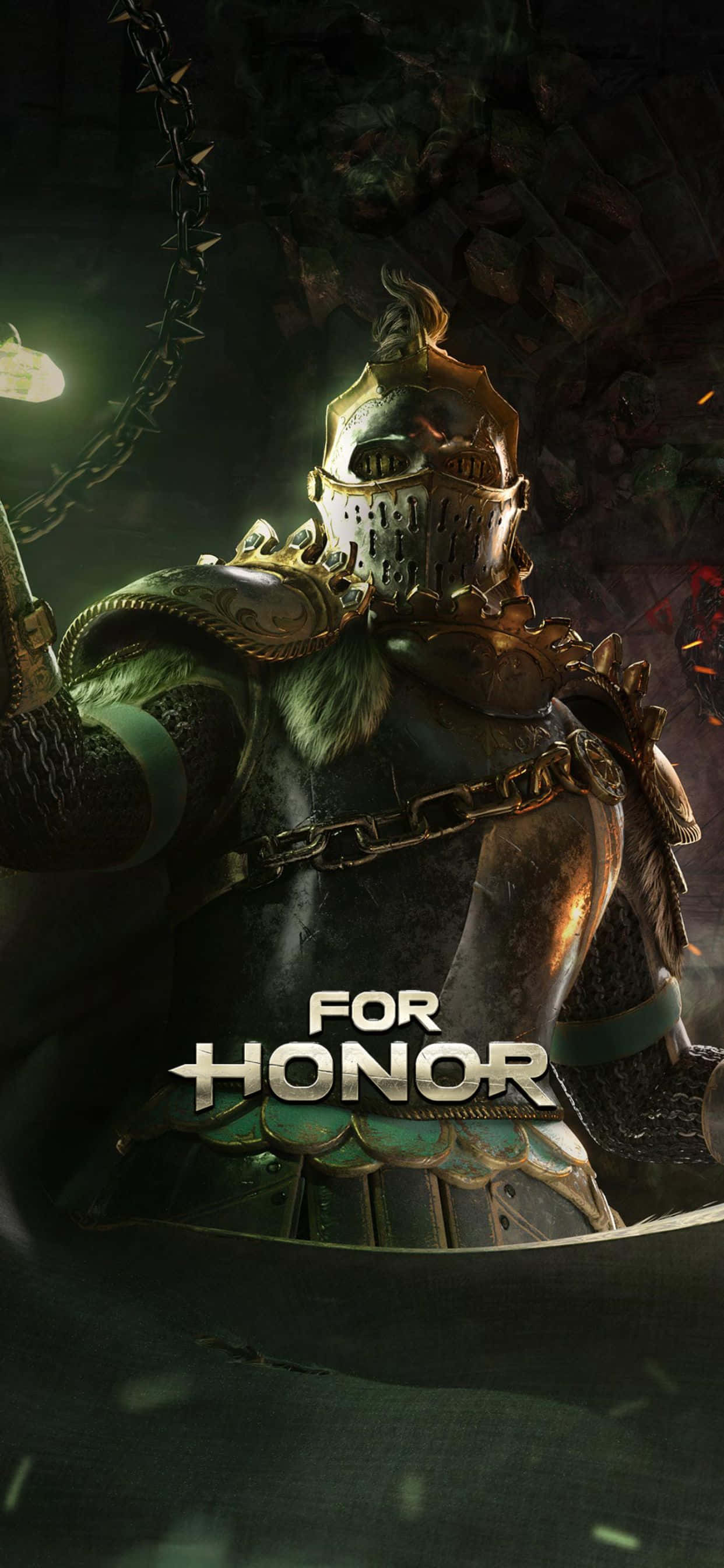 Den nyeste iPhone Xs Max leverer en episk spillopplevelse med For Honor Bakgrunner