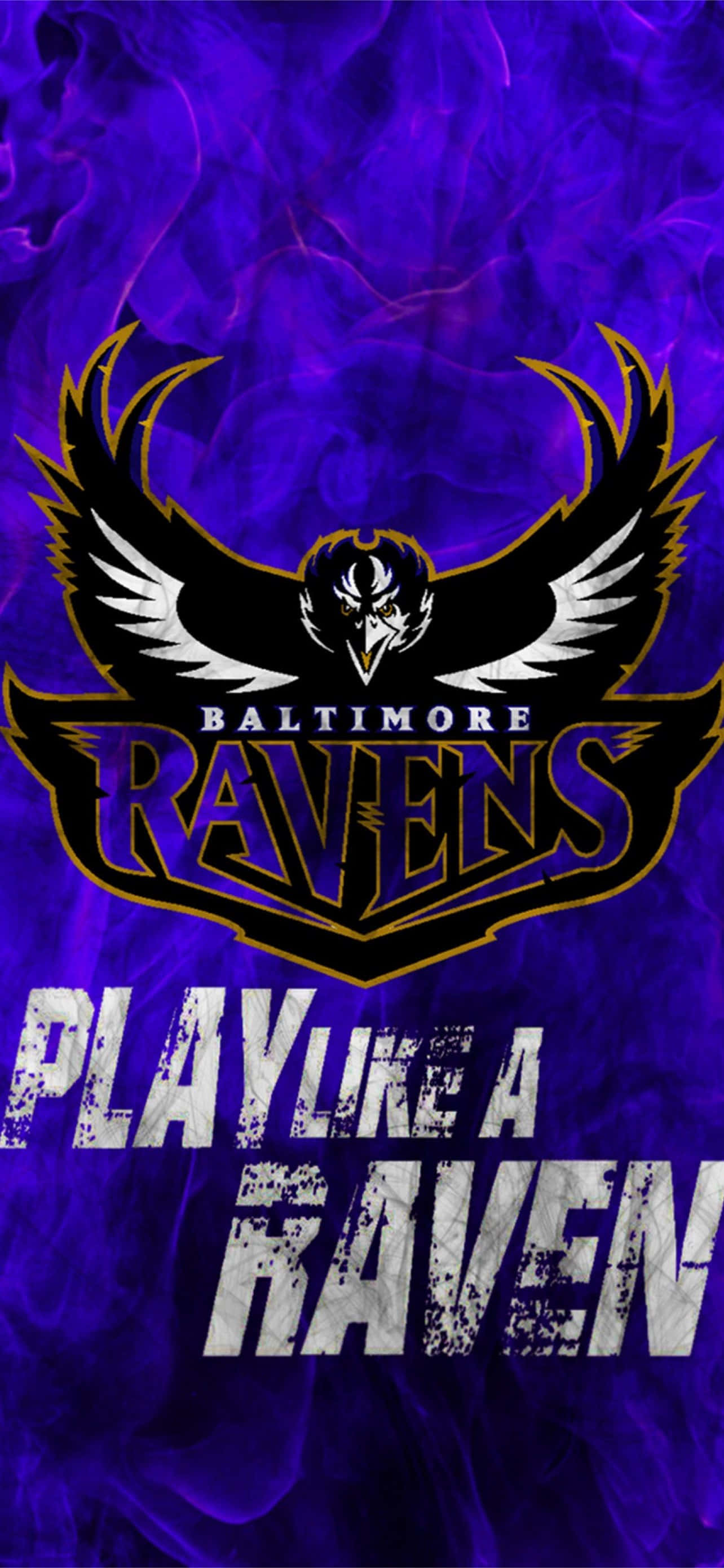Den offisielle Baltimore Ravens-logoen, som representerer en rik historie og tradisjon for fotballstorhet Bakgrunner