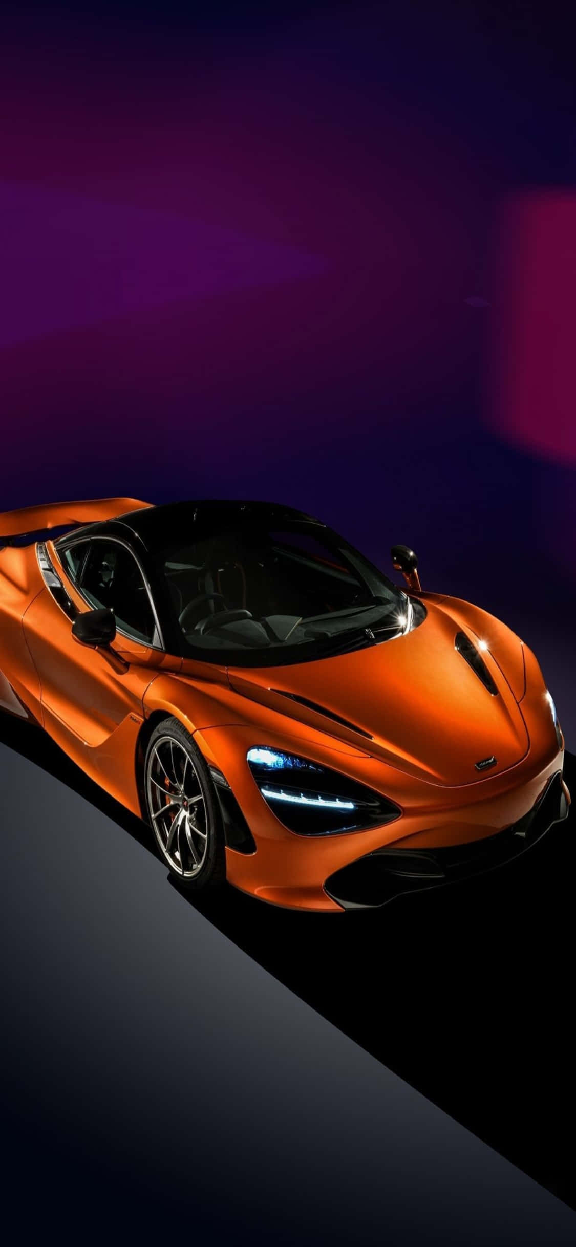 Den spennende kombinasjonen av iPhone Xs og McLaren 720s Bakgrunner