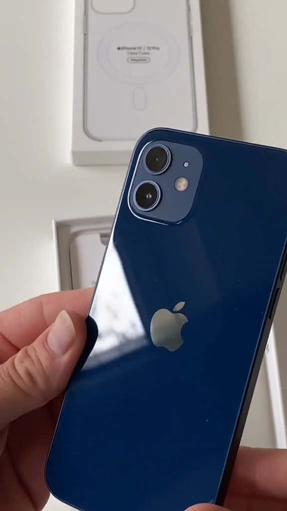 Den stilige, fargerike Apple iPhone 12 Bakgrunner