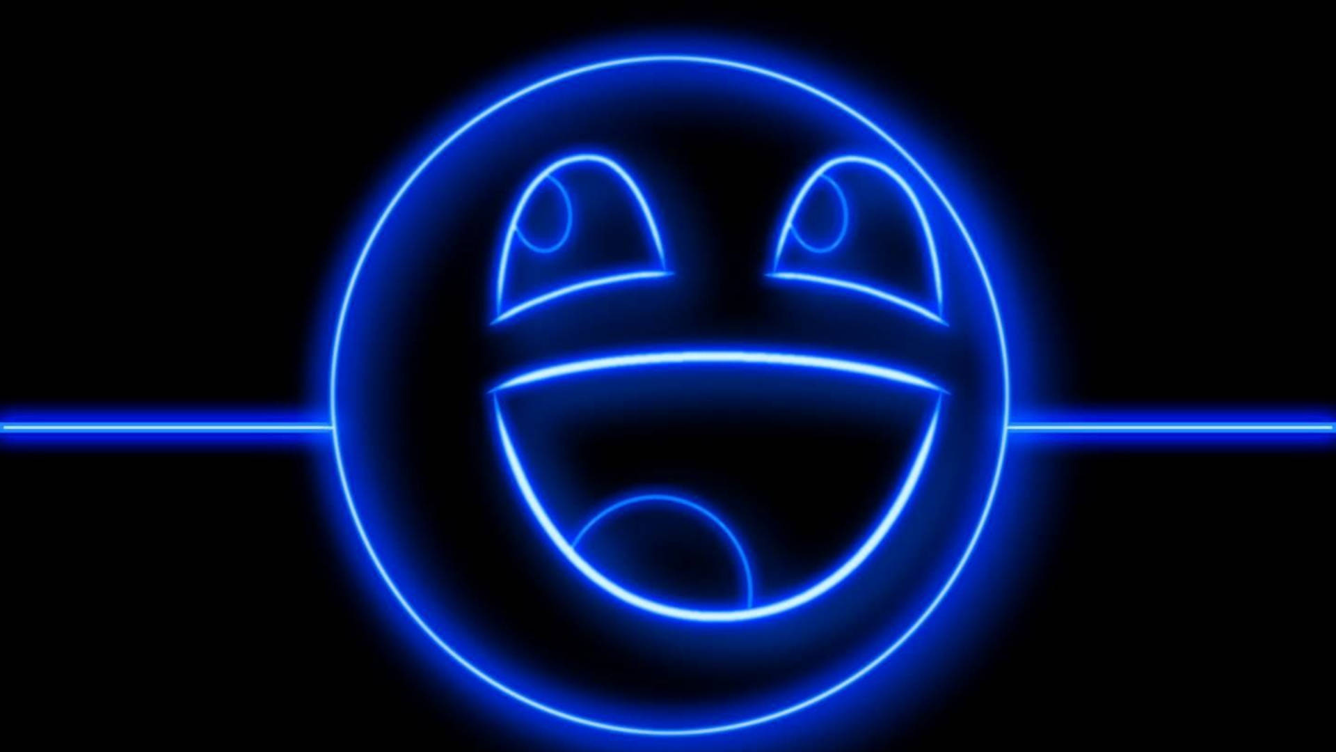 Derp Neon Smil Bakgrunner