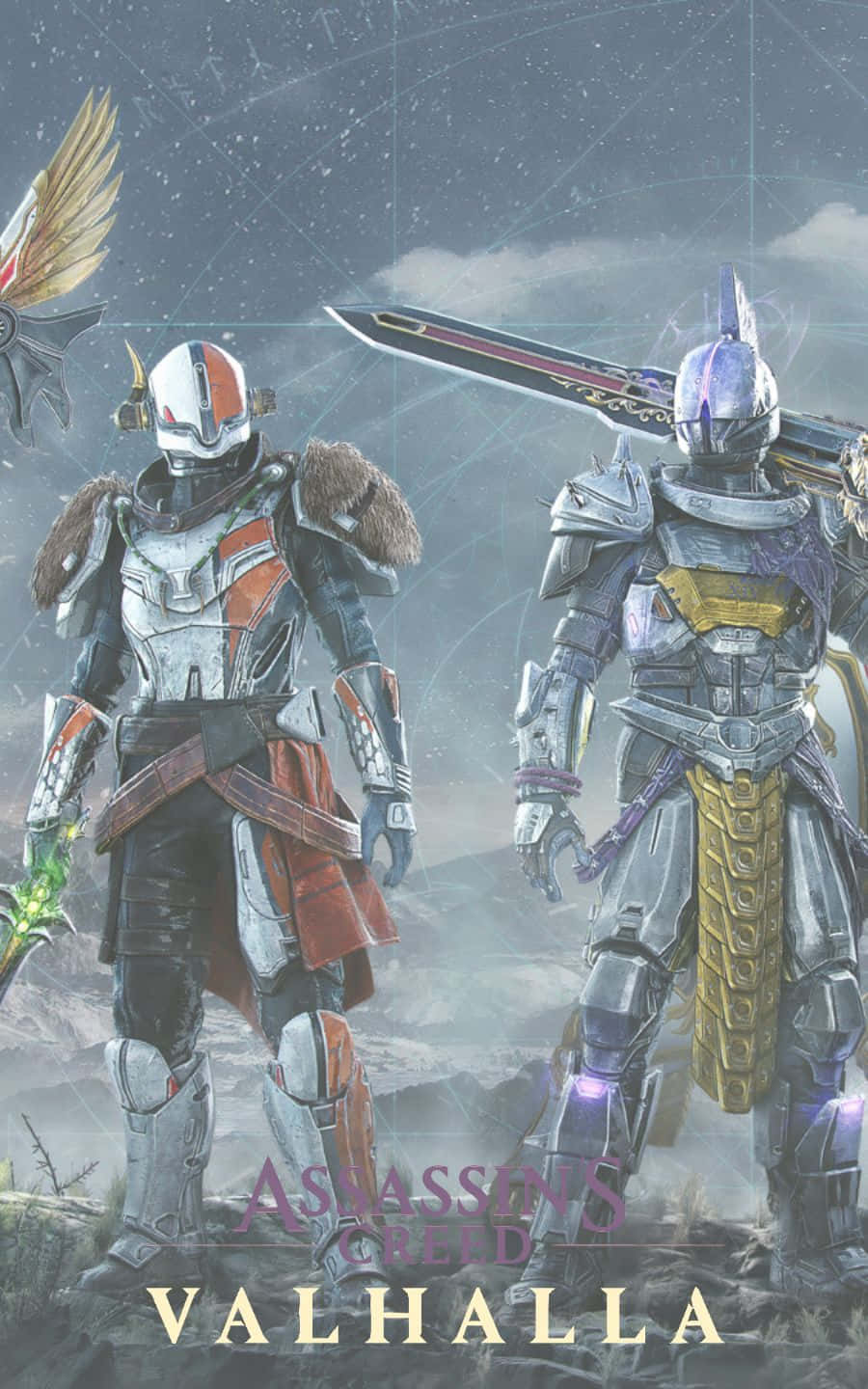 Destiny 2 Rustninger 1440p Assassin's Creed Valhalla Bakgrunn Bakgrunner