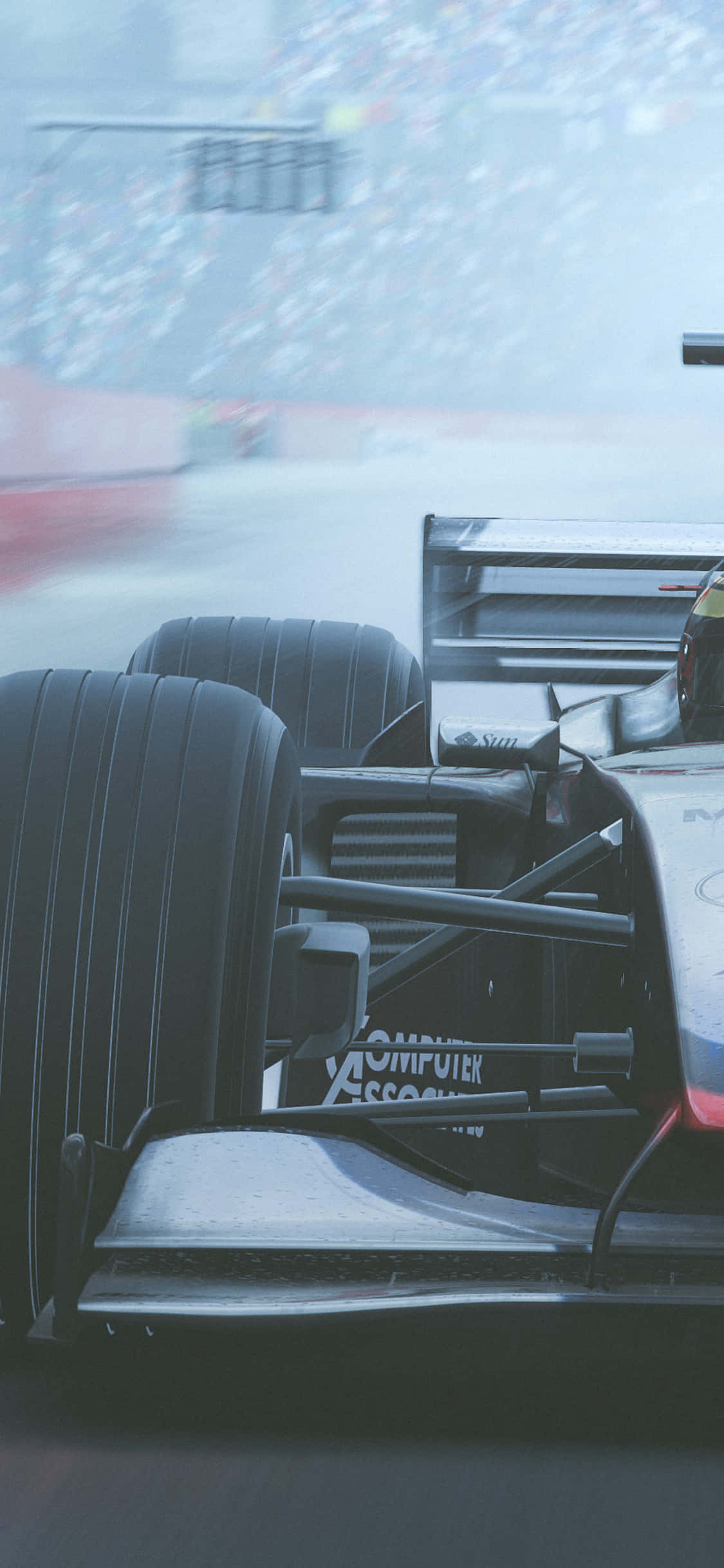 Detalj av Fjæring og Hjul F1 2018 Bakgrunn Bakgrunner