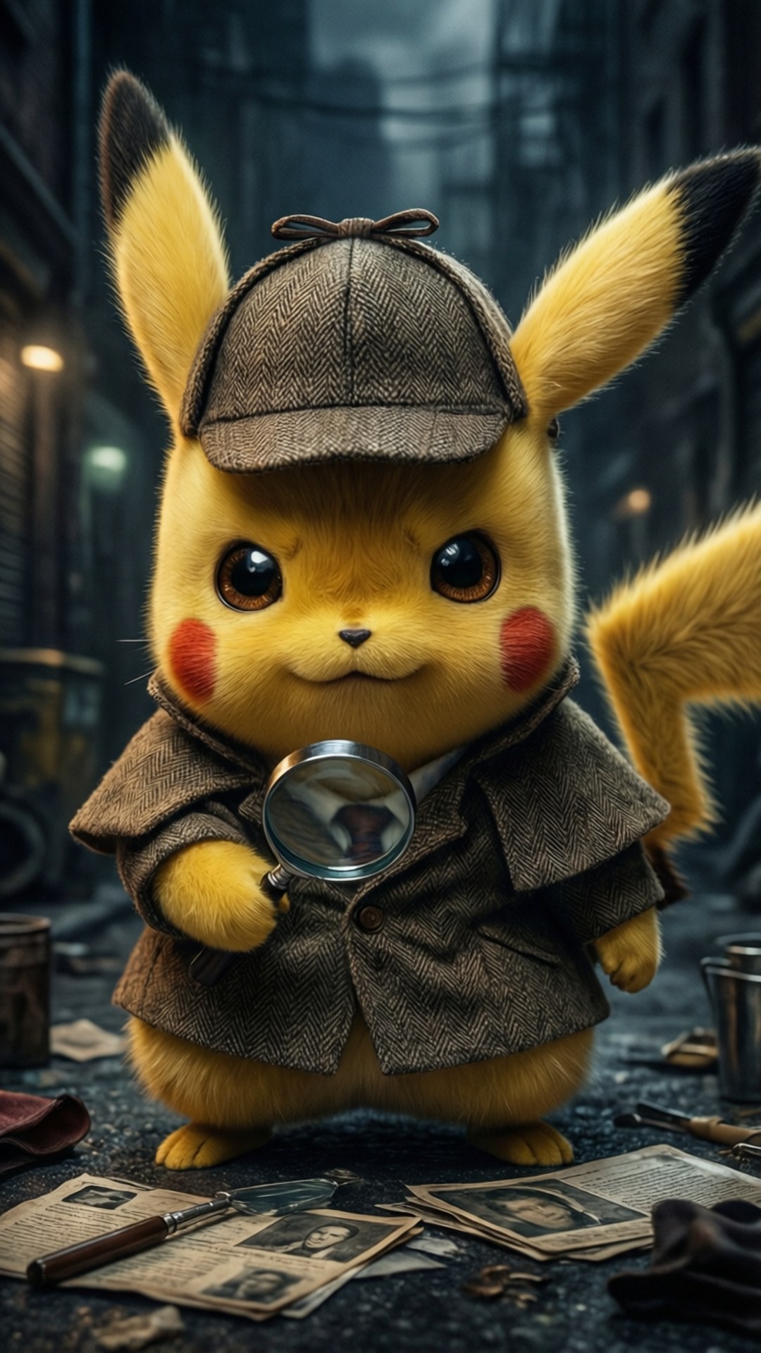 Detektiv Pikachu Bakgrunner