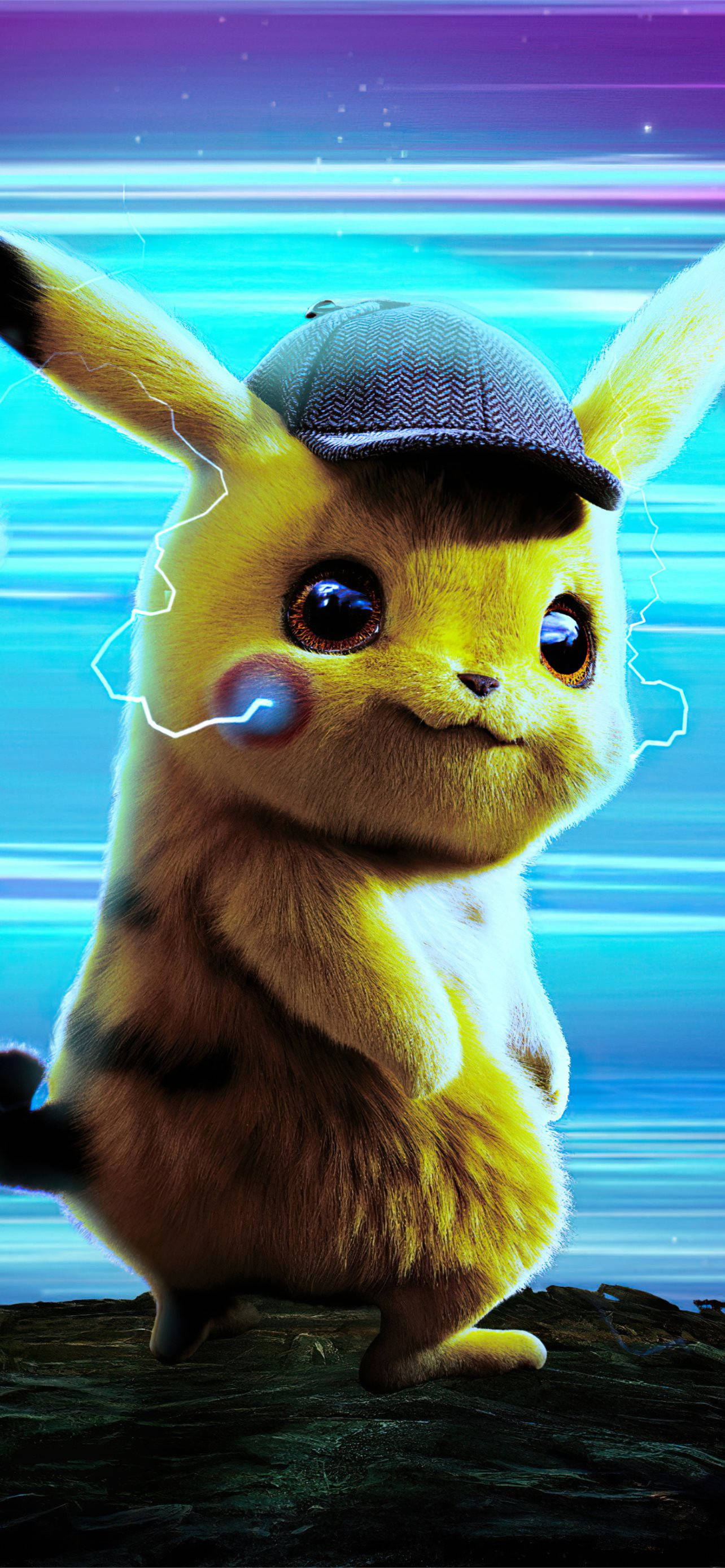 Detektiv Pikachu iPhone Bakgrunner