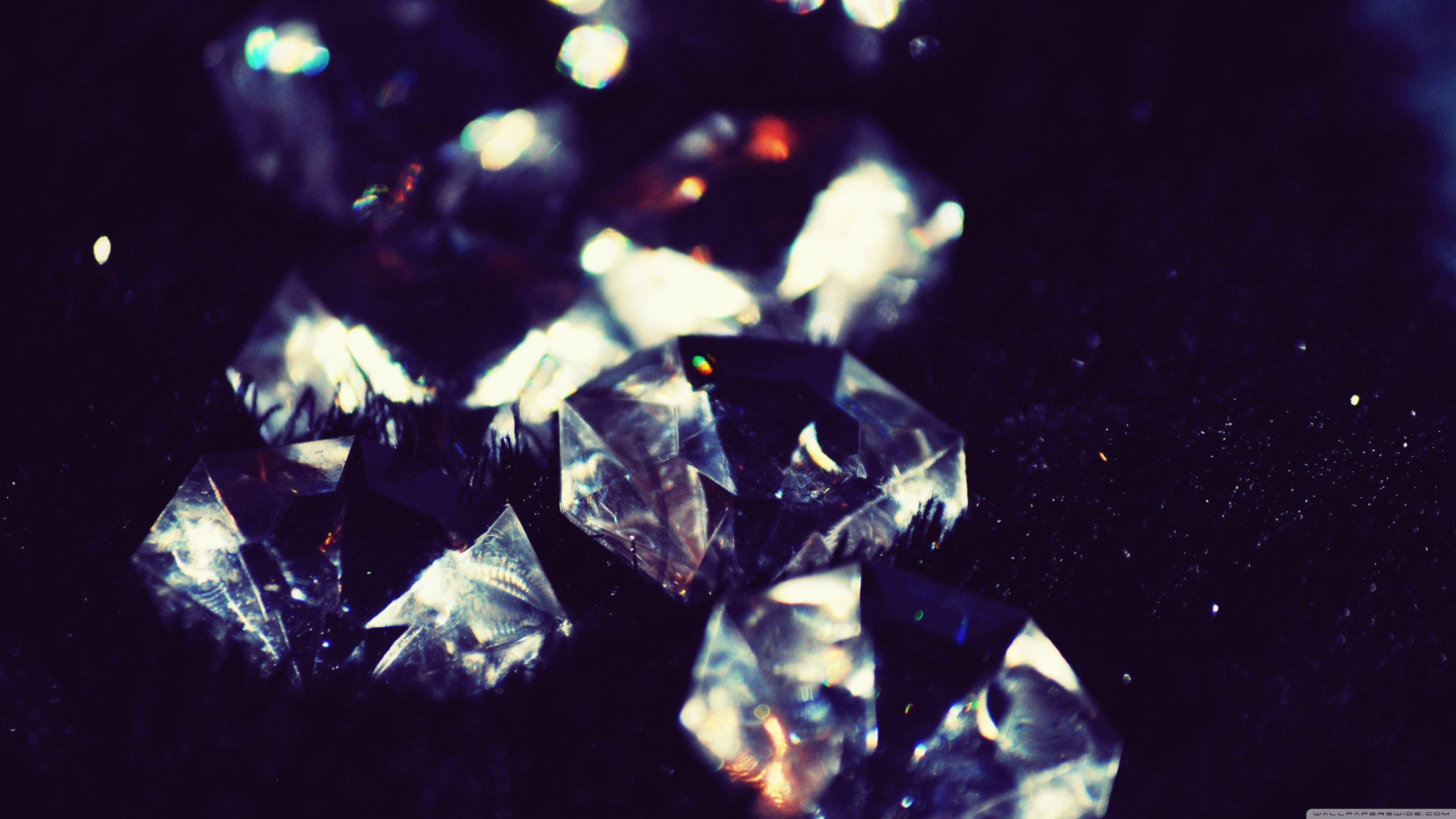 Diamanter vintage estetisk makro Bakgrunner