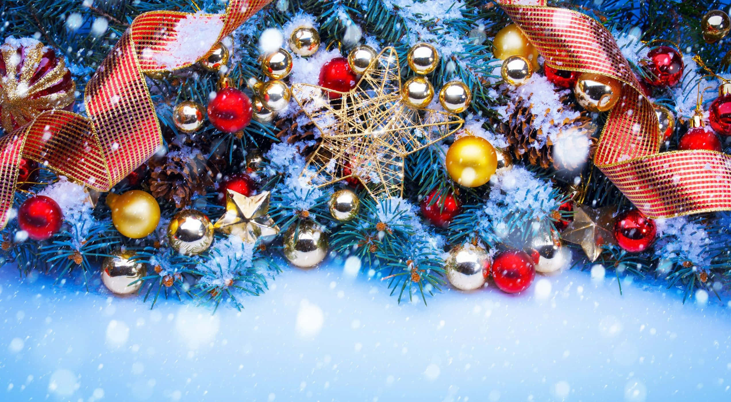 Digital kunst av kul julekransornament Bakgrunner