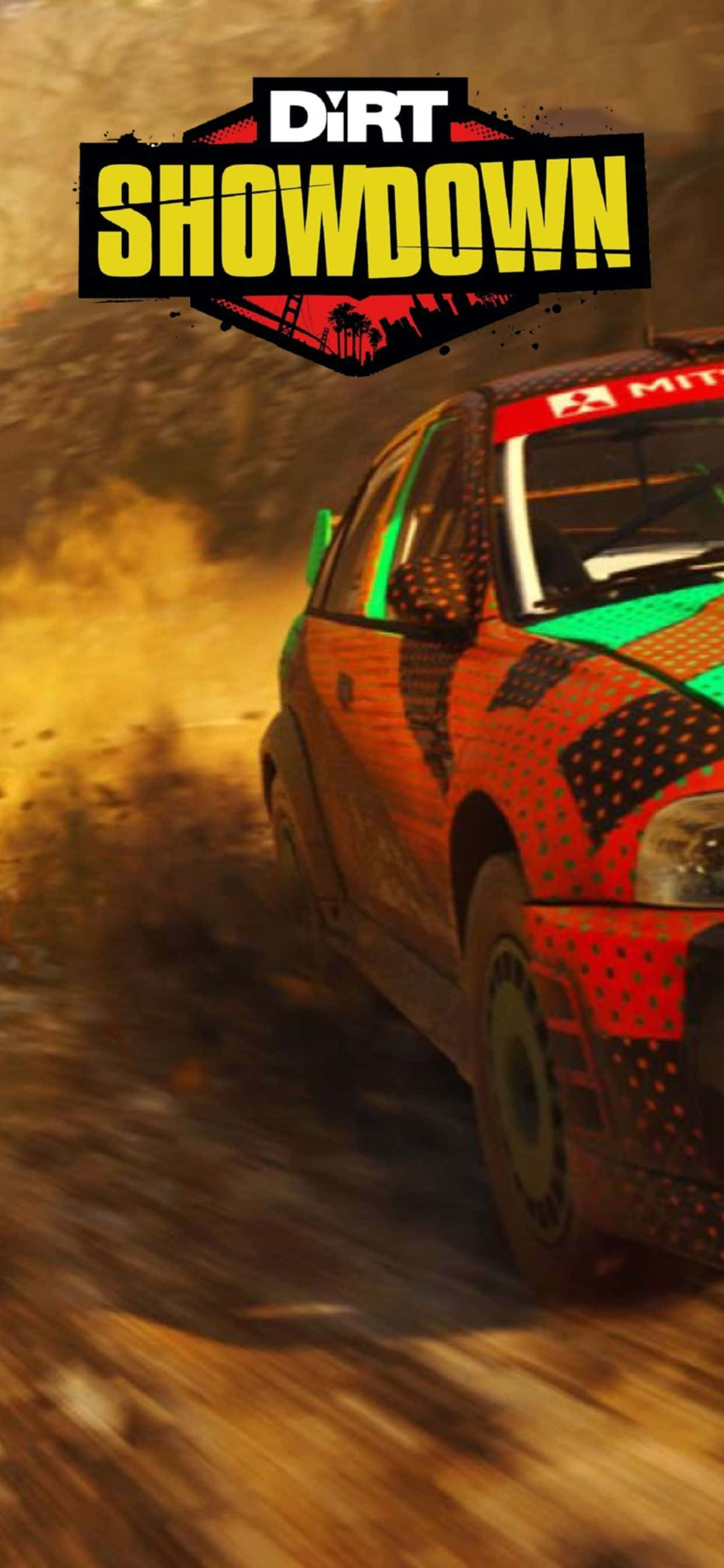 dirt showdown - skjermbilde Bakgrunner