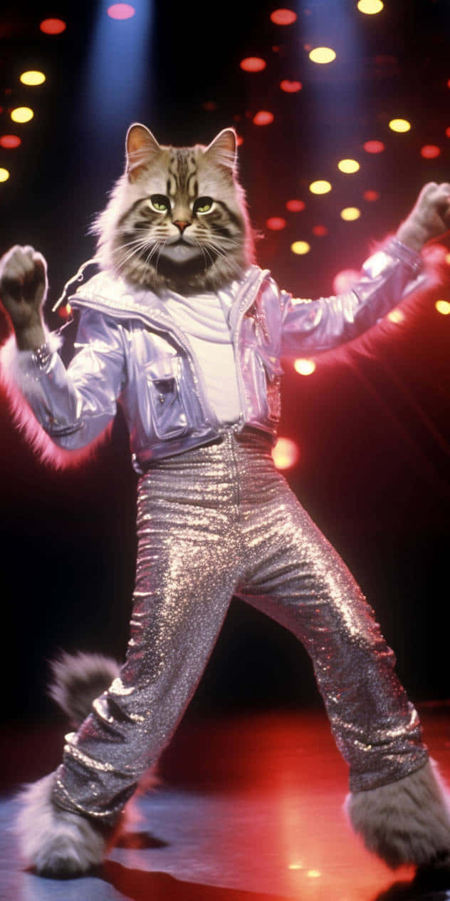 Disco-dansende katt i søkelys Bakgrunner