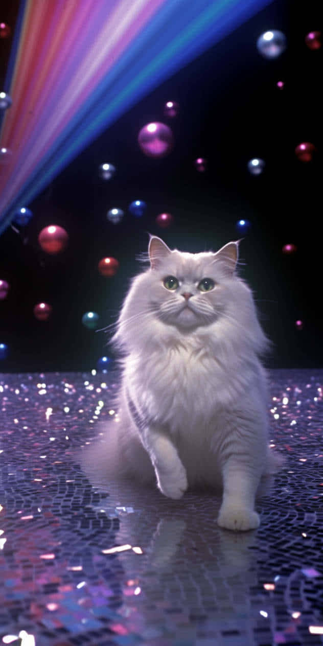 Diskofeberkatt Bakgrunner
