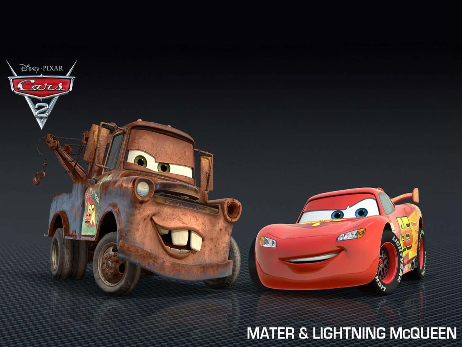 Disney Cars Lightning McQueen og Matt McQueen Bakgrunner