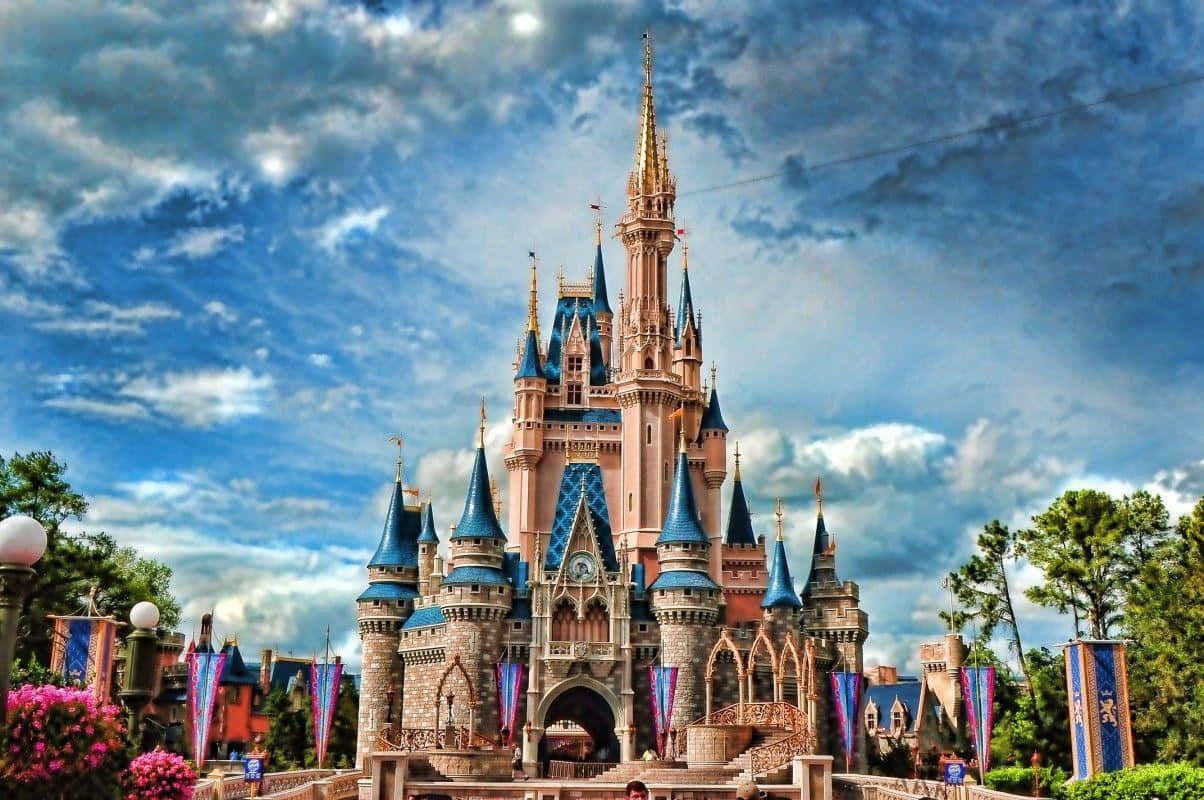 Disney World estetisk himmel skrivebord Bakgrunner