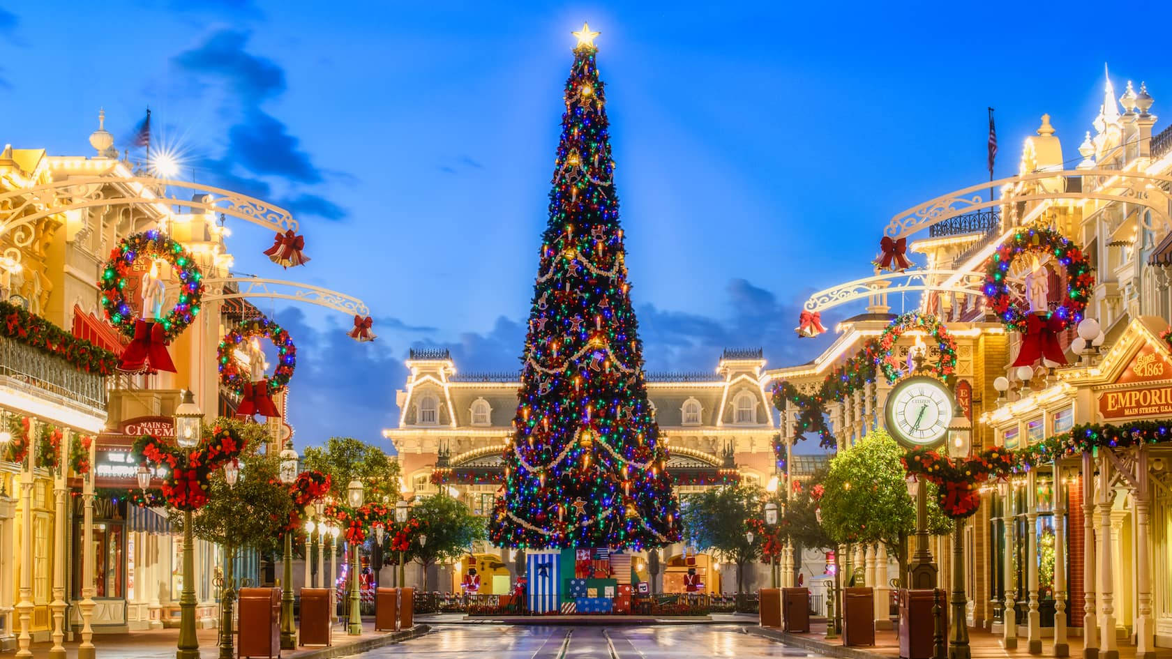 Disneyworld juletre Bakgrunner